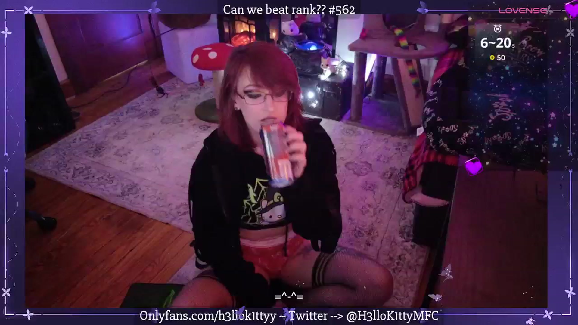 Gallery image thumbnail from H3llok1tty's myfreecams stream on, 10/20/2025, 10:12 image 8 of 20