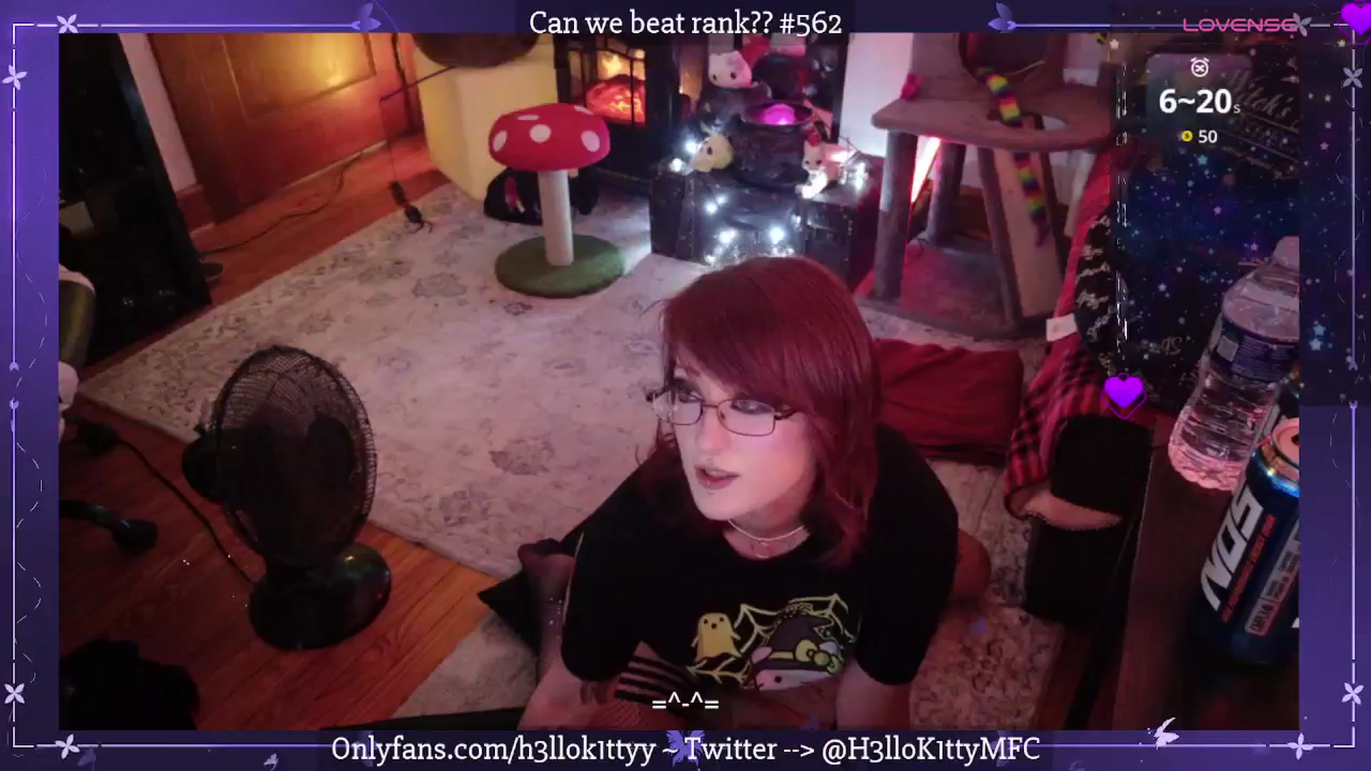 Gallery image thumbnail from H3llok1tty's myfreecams stream on, 10/20/2025, 10:12 image 11 of 20