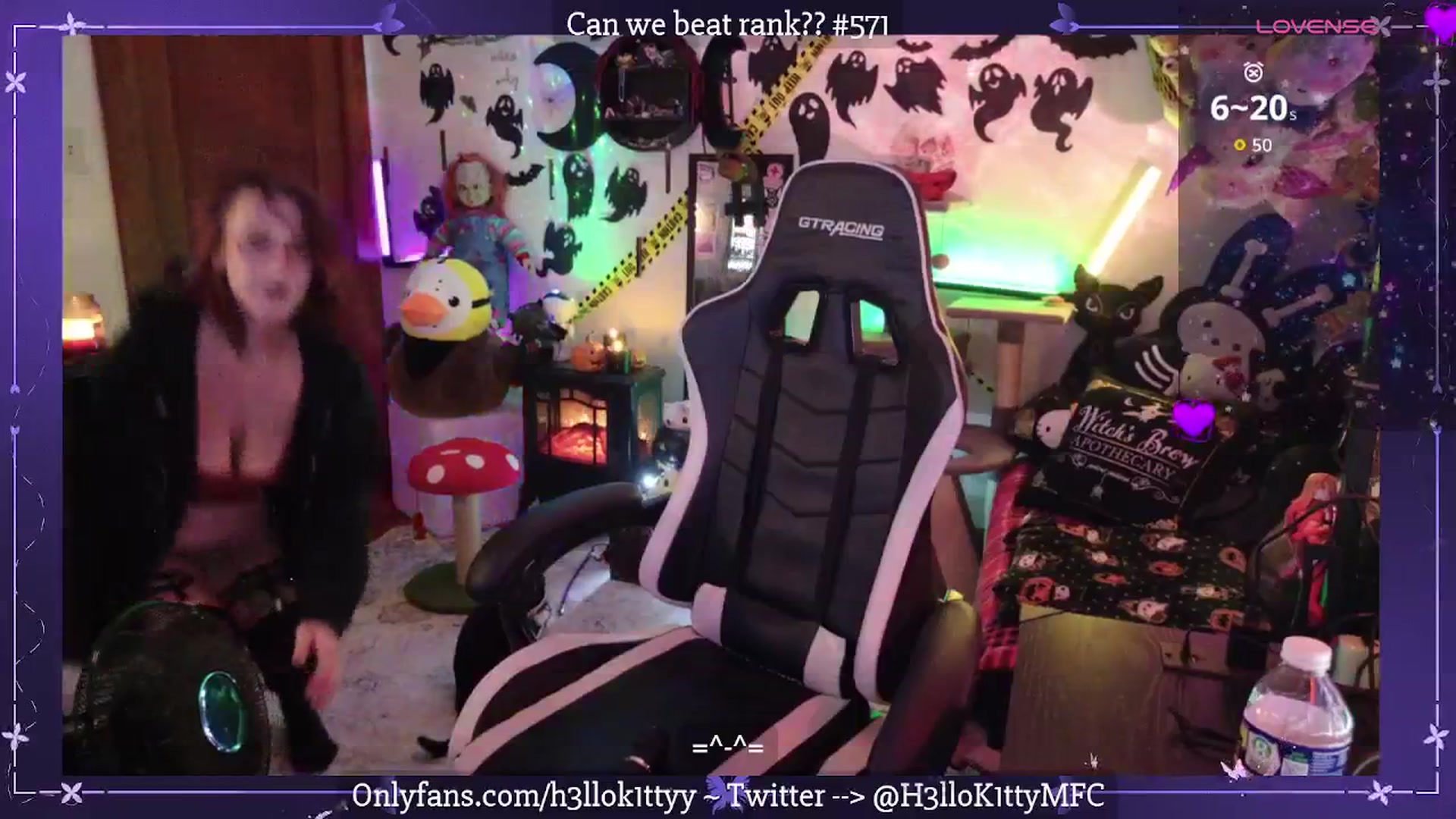 Gallery image thumbnail from H3llok1tty's myfreecams stream on, 10/22/2025, 10:09 image 19 of 20