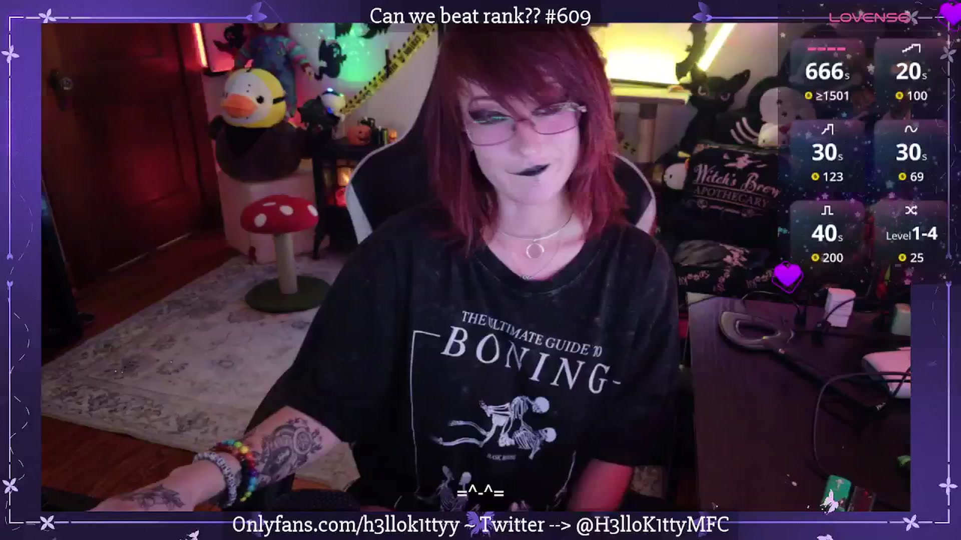 Gallery image thumbnail from H3llok1tty's myfreecams stream on, 10/24/2025, 10:12 image 12 of 20