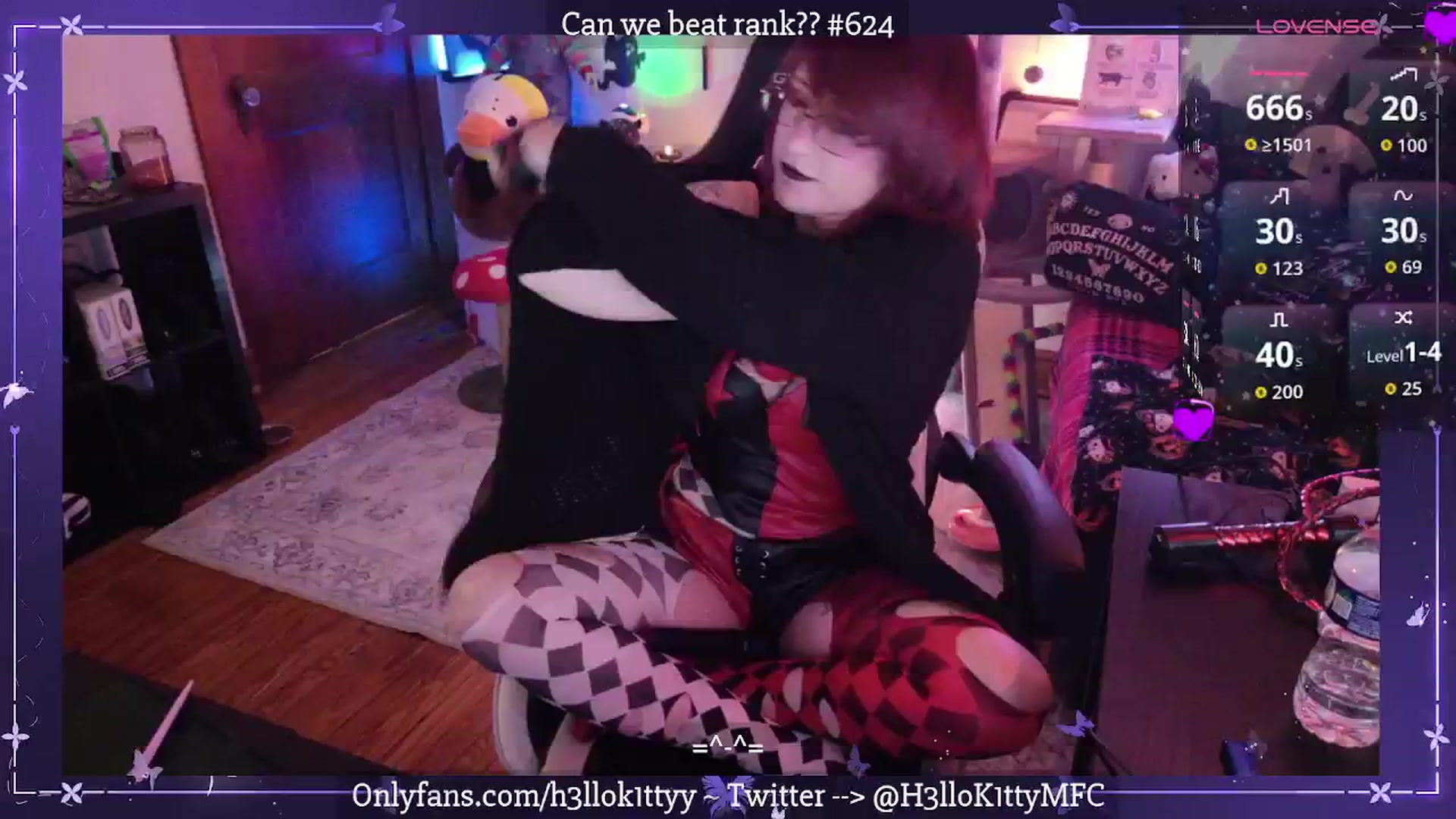 Gallery image thumbnail from H3llok1tty's myfreecams stream on, 10/29/2025, 10:00 image 2 of 20