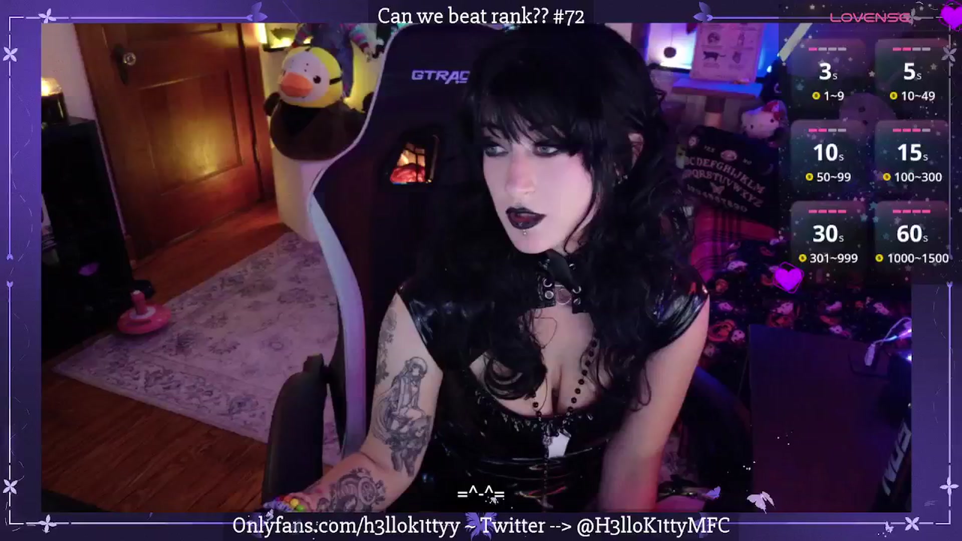 Gallery image thumbnail from H3llok1tty's myfreecams stream on, 11/01/2025, 10:08 image 20 of 20