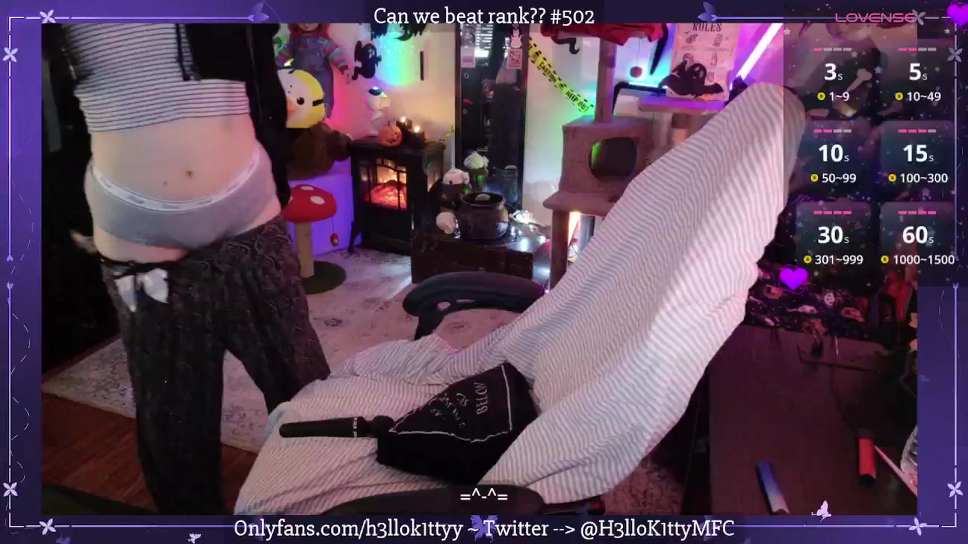 Gallery image thumbnail from H3llok1tty's myfreecams stream on, 11/04/2025, 10:41 image 8 of 20