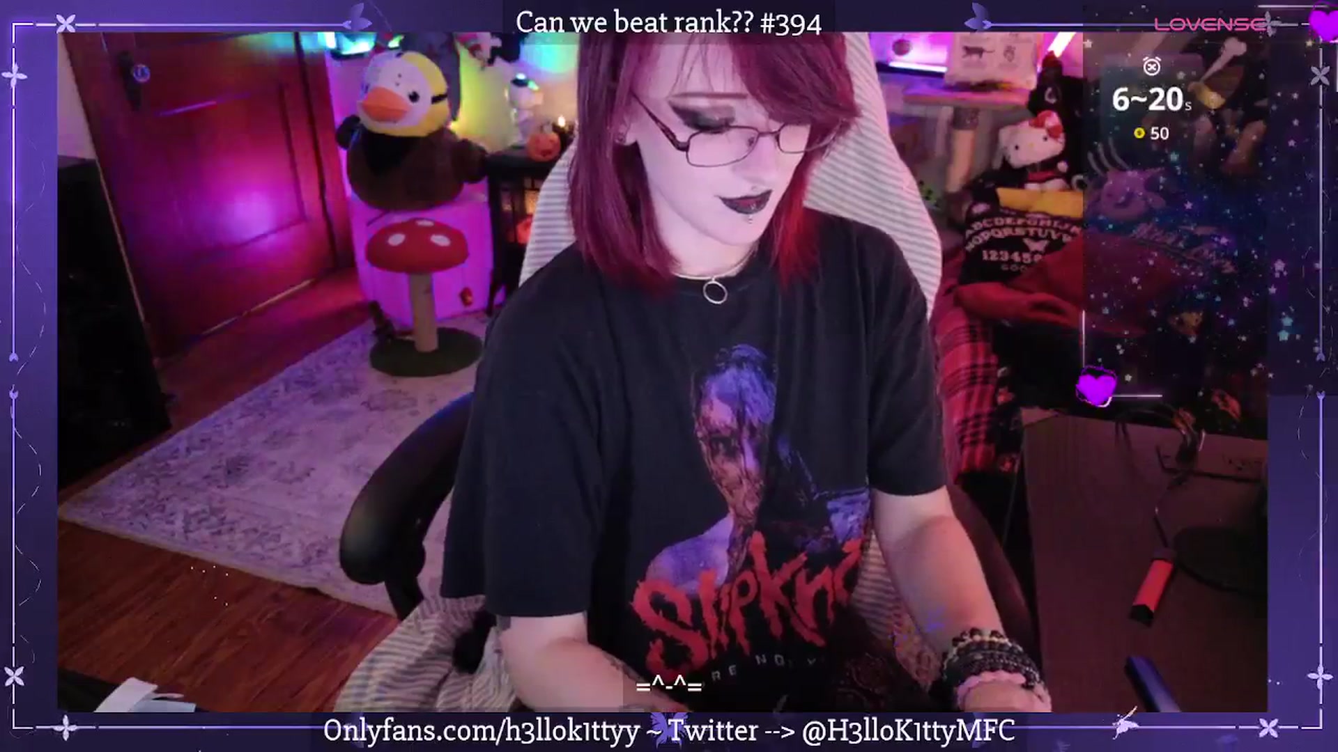 Gallery image thumbnail from H3llok1tty's myfreecams stream on, 11/04/2025, 11:02 image 15 of 20