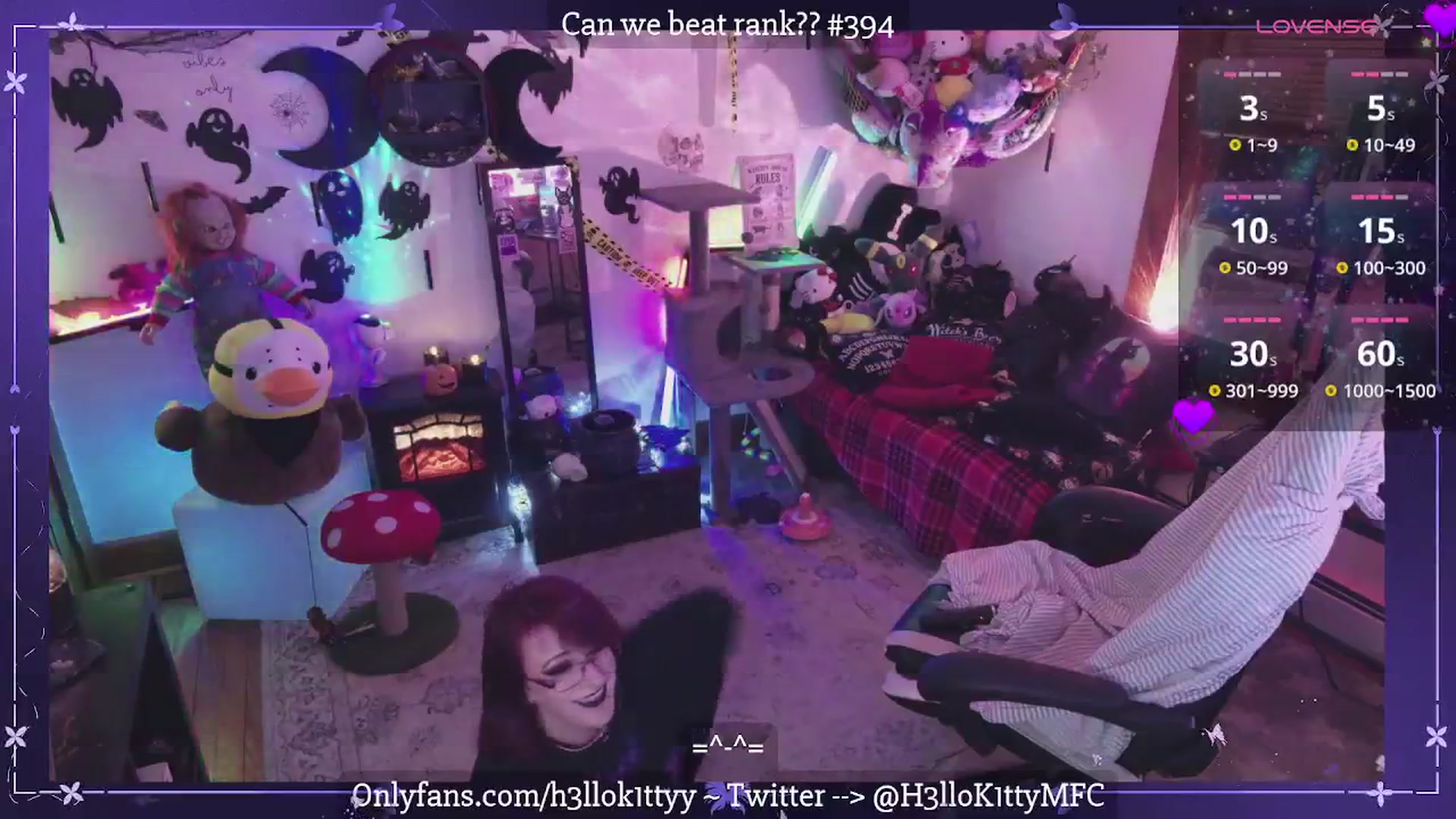 Gallery image thumbnail from H3llok1tty's myfreecams stream on, 11/04/2025, 11:02 image 13 of 20