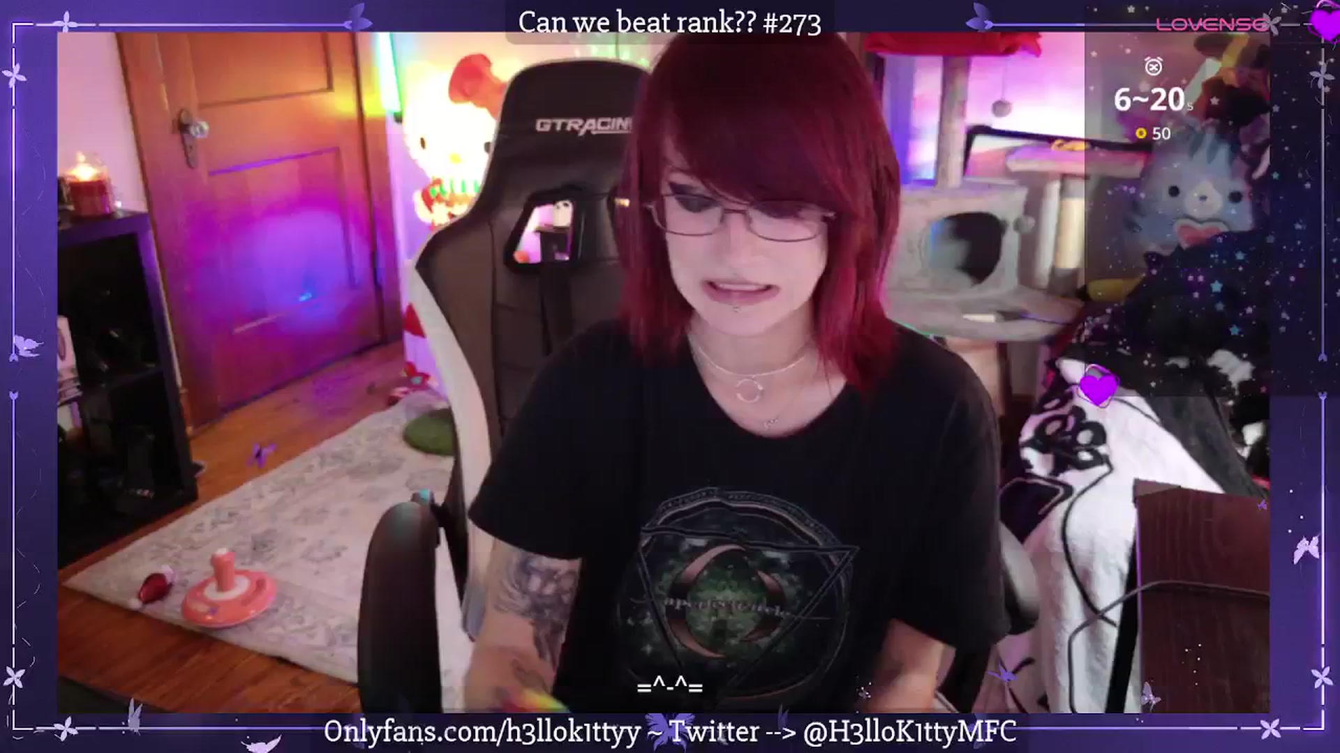 Gallery image thumbnail from H3llok1tty's myfreecams stream on, 11/09/2025, 17:28 image 16 of 20