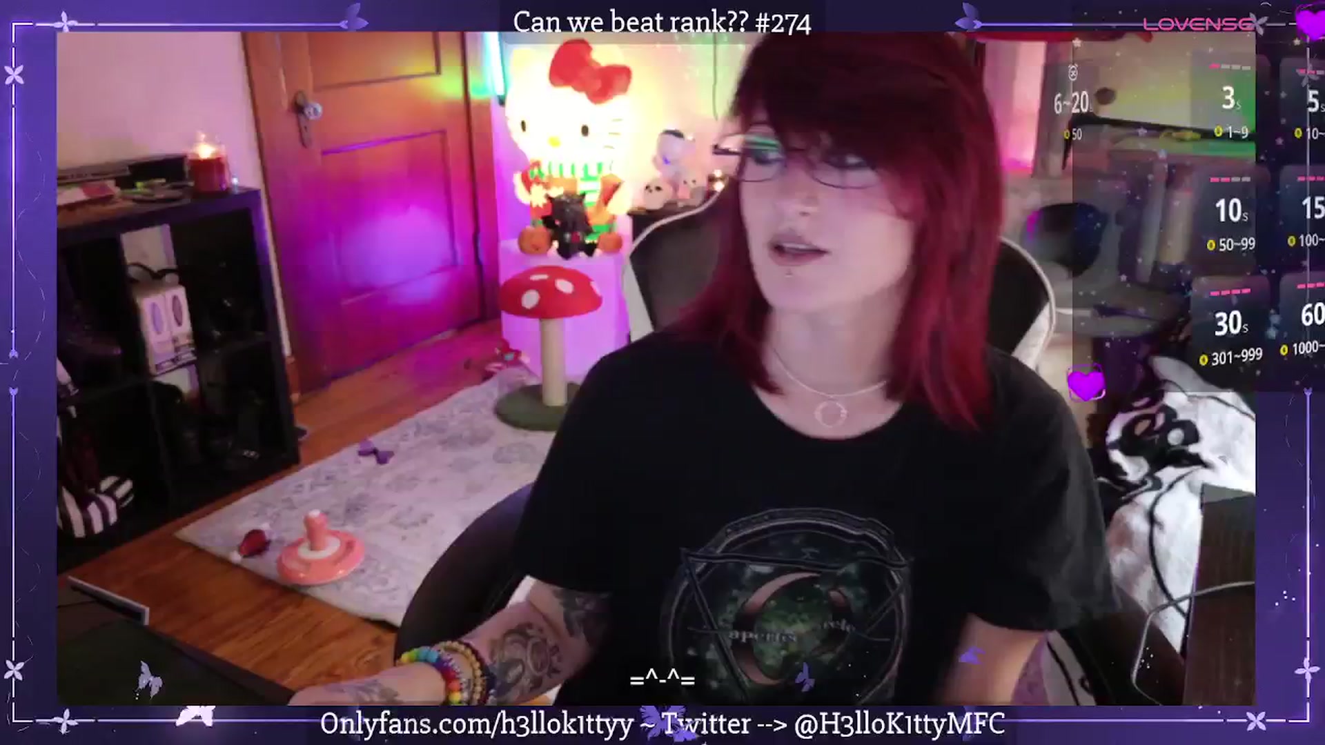 Gallery image thumbnail from H3llok1tty's myfreecams stream on, 11/09/2025, 17:28 image 7 of 20