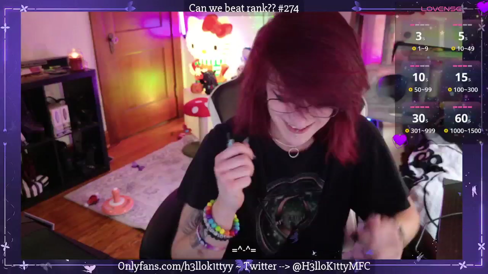 Gallery image thumbnail from H3llok1tty's myfreecams stream on, 11/09/2025, 17:28 image 6 of 20