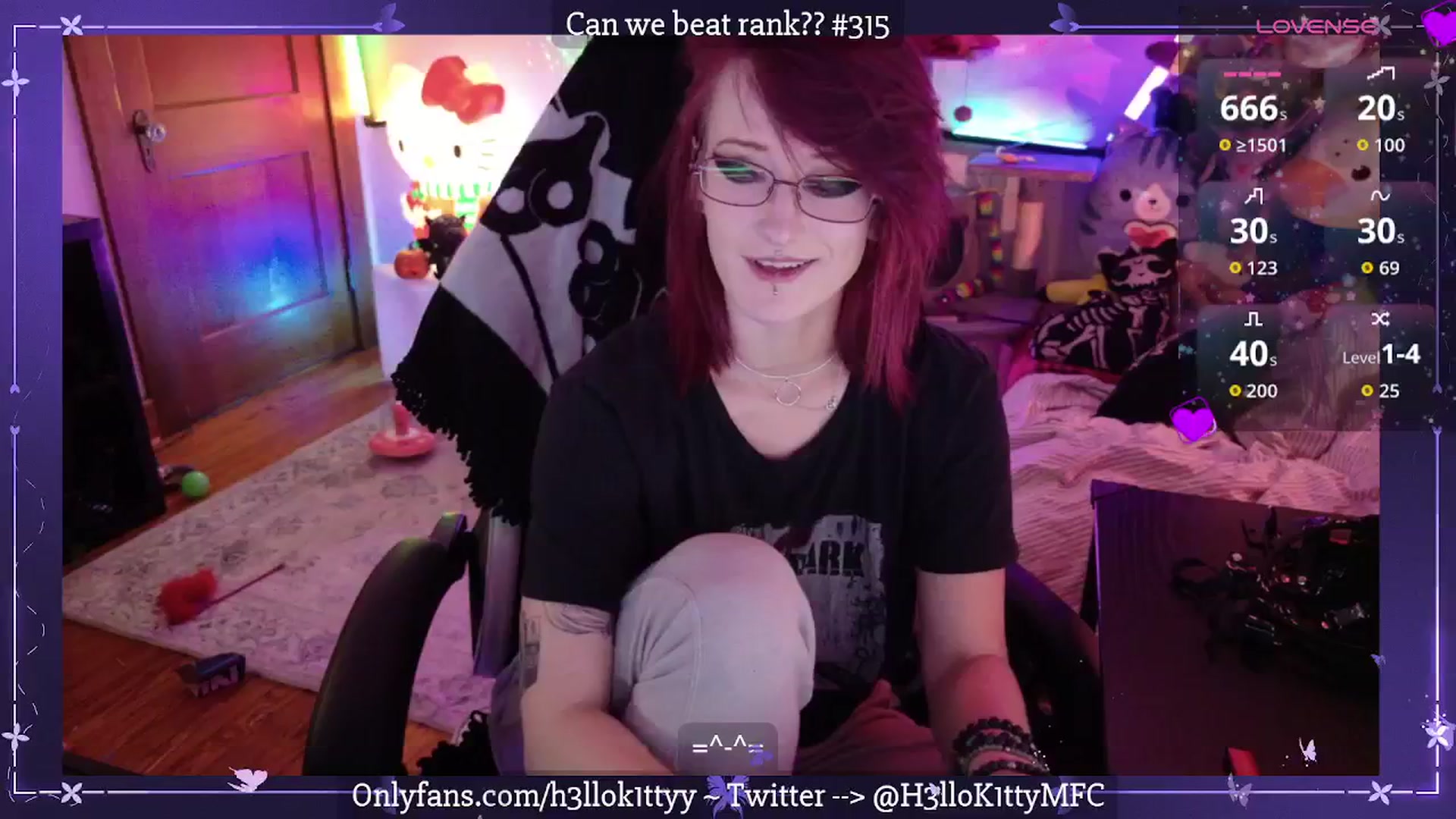 Gallery image thumbnail from H3llok1tty's myfreecams stream on, 11/13/2025, 11:02 image 18 of 20