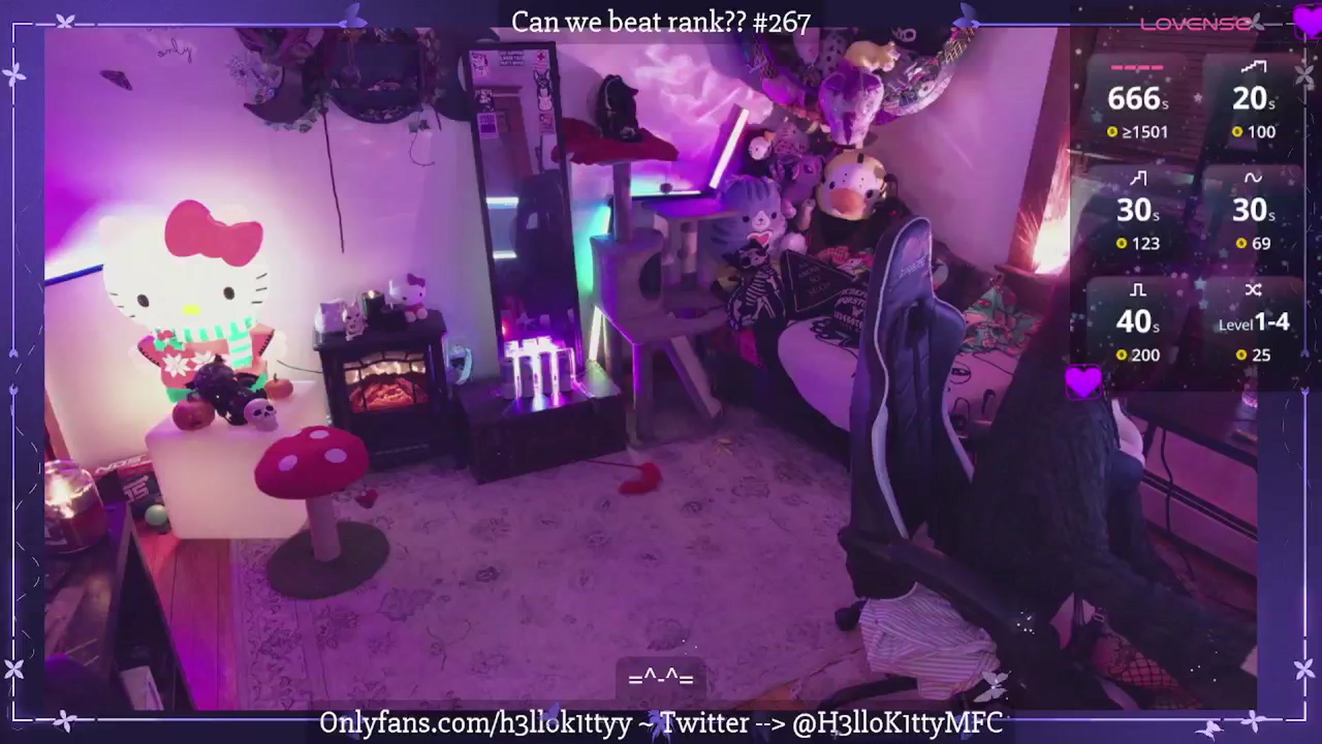 Gallery image thumbnail from H3llok1tty's myfreecams stream on, 11/15/2025, 12:57 image 9 of 20