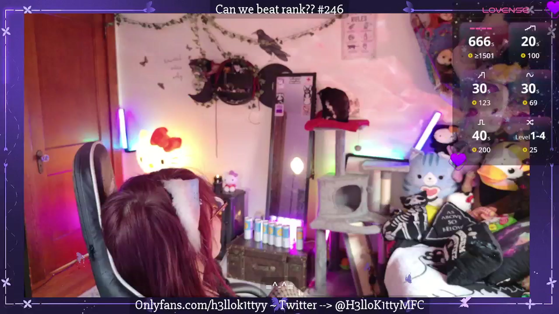 Gallery image thumbnail from H3llok1tty's myfreecams stream on, 11/15/2025, 16:19 image 6 of 20