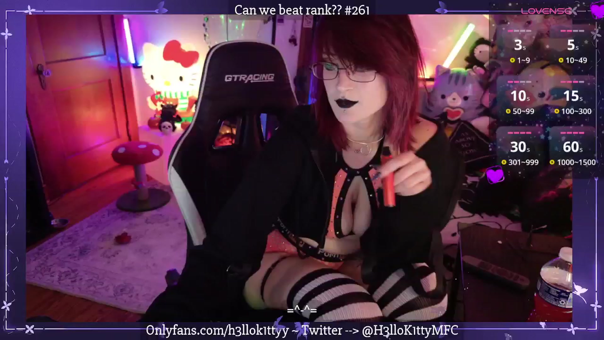 Gallery image thumbnail from H3llok1tty's myfreecams stream on, 11/17/2025, 08:31 image 12 of 20