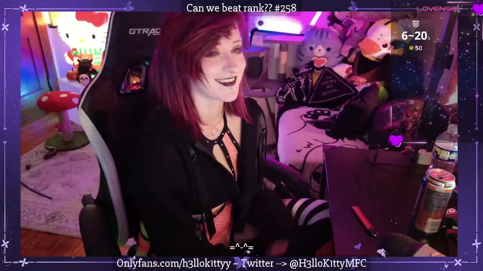 Gallery image thumbnail from H3llok1tty's myfreecams stream on, 11/17/2025, 11:08 image 15 of 20