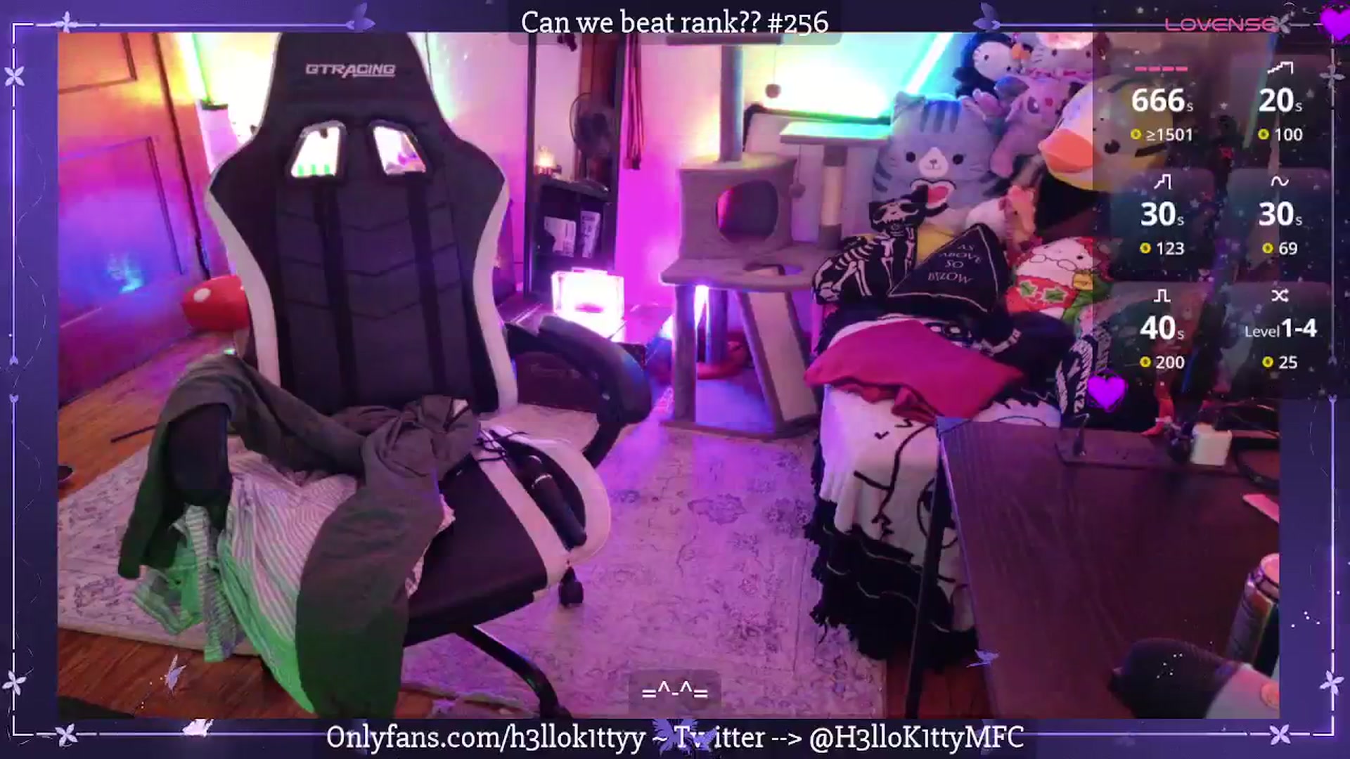 Gallery image thumbnail from H3llok1tty's myfreecams stream on, 11/18/2025, 11:08 image 20 of 20