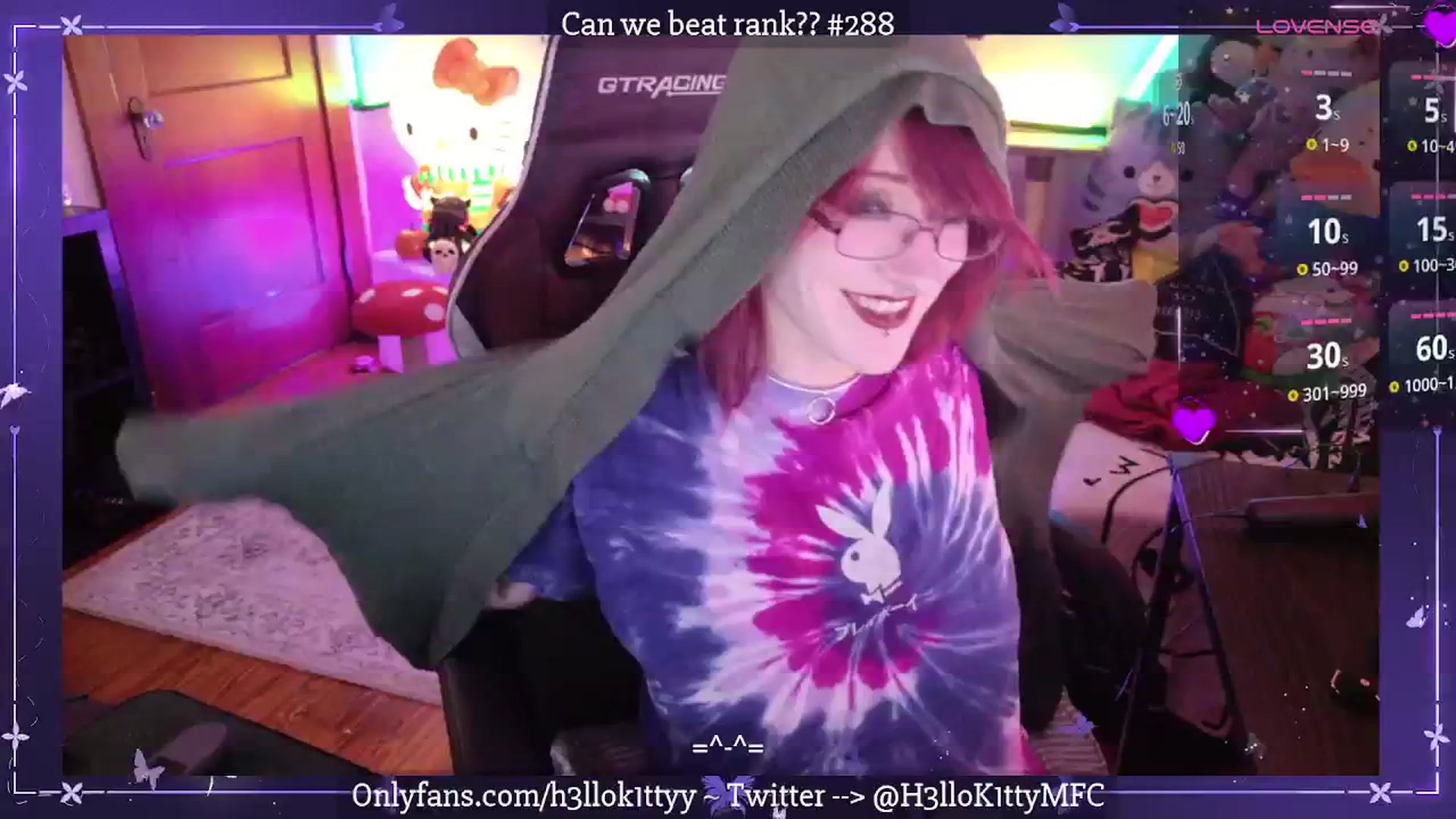 Gallery image thumbnail from H3llok1tty's myfreecams stream on, 11/20/2025, 11:02 image 18 of 20