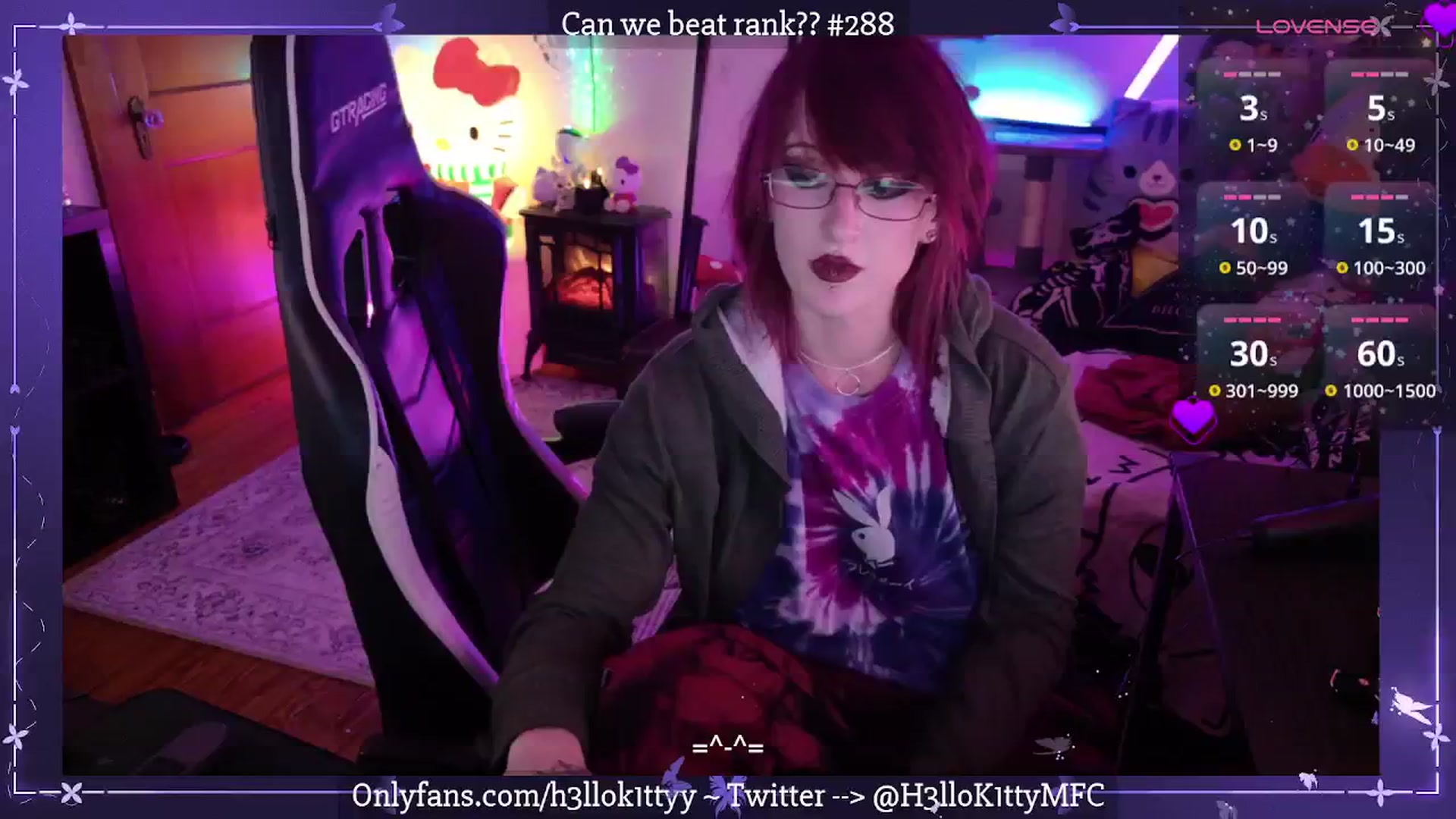 Gallery image thumbnail from H3llok1tty's myfreecams stream on, 11/20/2025, 11:02 image 20 of 20