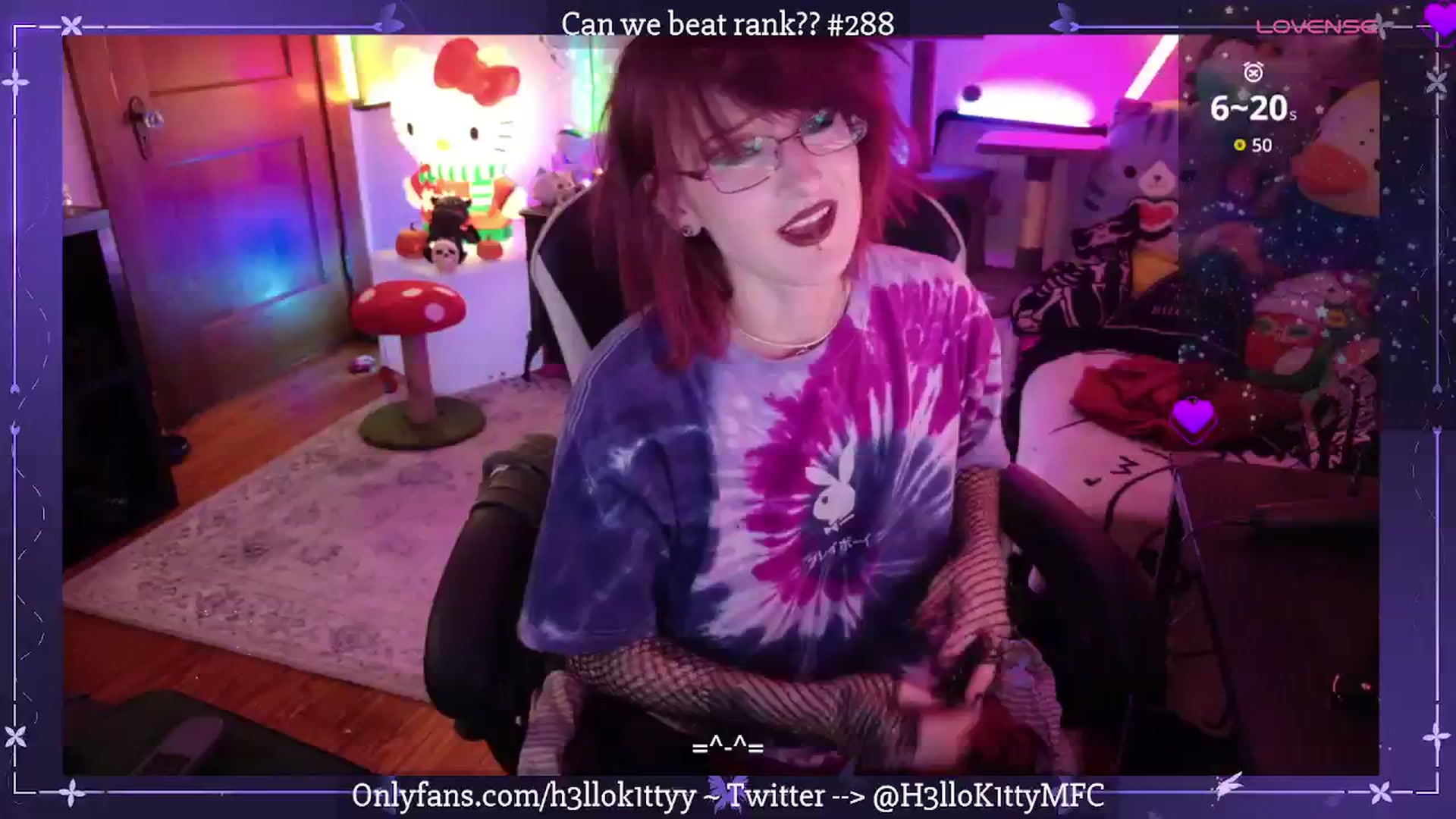 Gallery image thumbnail from H3llok1tty's myfreecams stream on, 11/20/2025, 11:02 image 16 of 20