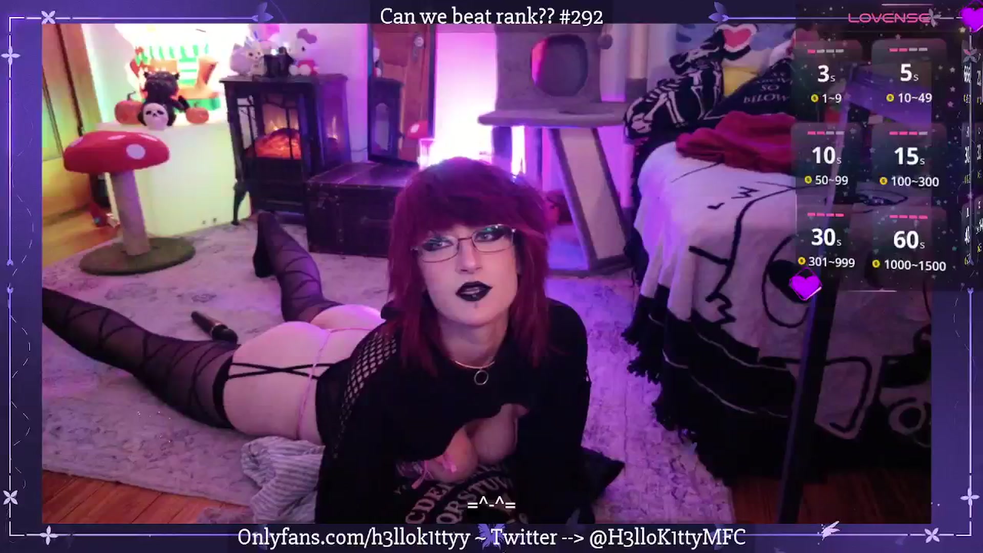 Gallery image thumbnail from H3llok1tty's myfreecams stream on, 11/21/2025, 11:05 image 8 of 20