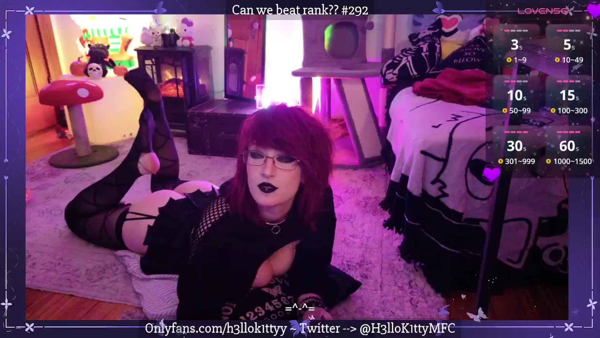 Gallery image thumbnail from H3llok1tty's myfreecams stream on, 11/21/2025, 11:05 image 7 of 20