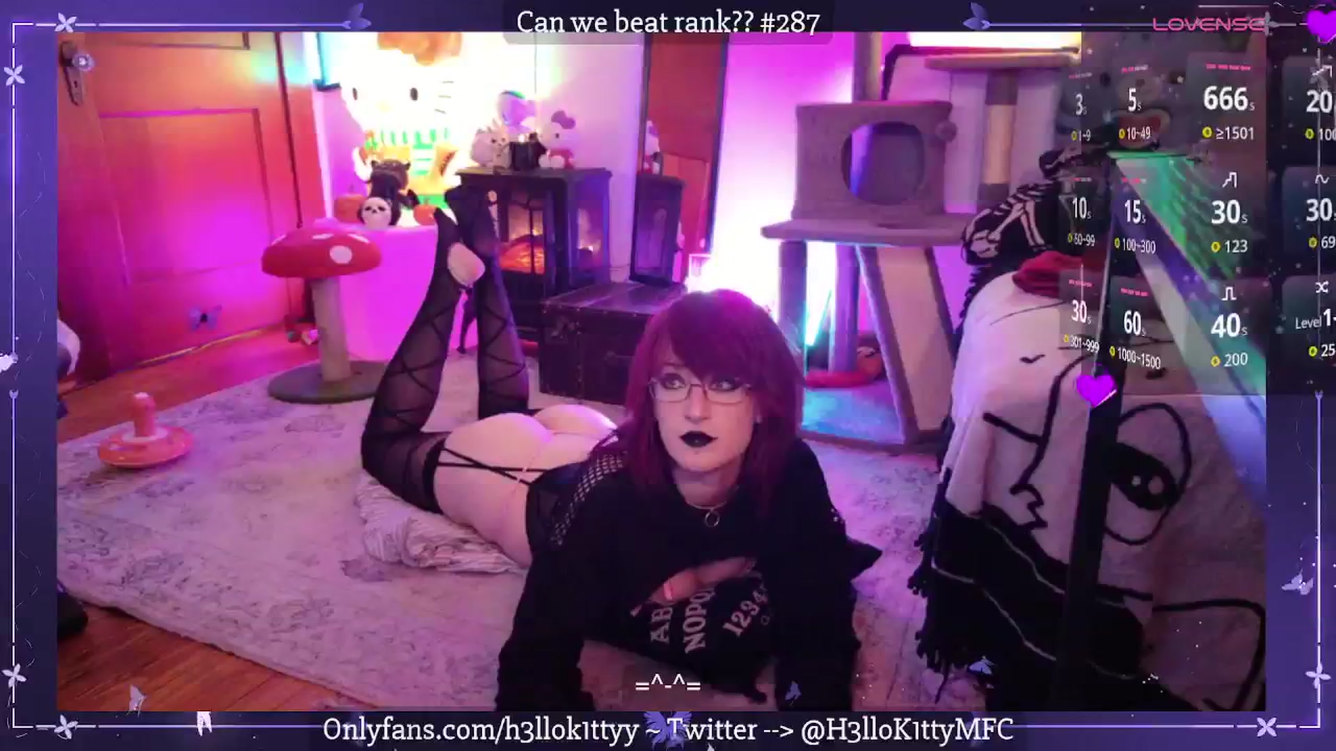 Gallery image thumbnail from H3llok1tty's myfreecams stream on, 11/21/2025, 11:05 image 12 of 20