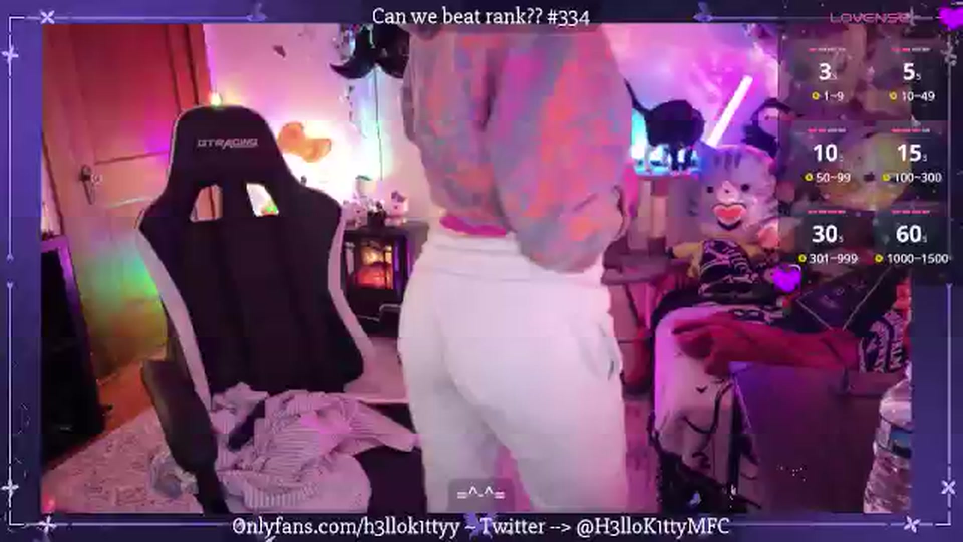 Gallery image thumbnail from H3llok1tty's myfreecams stream on, 11/24/2025, 11:05 image 20 of 20