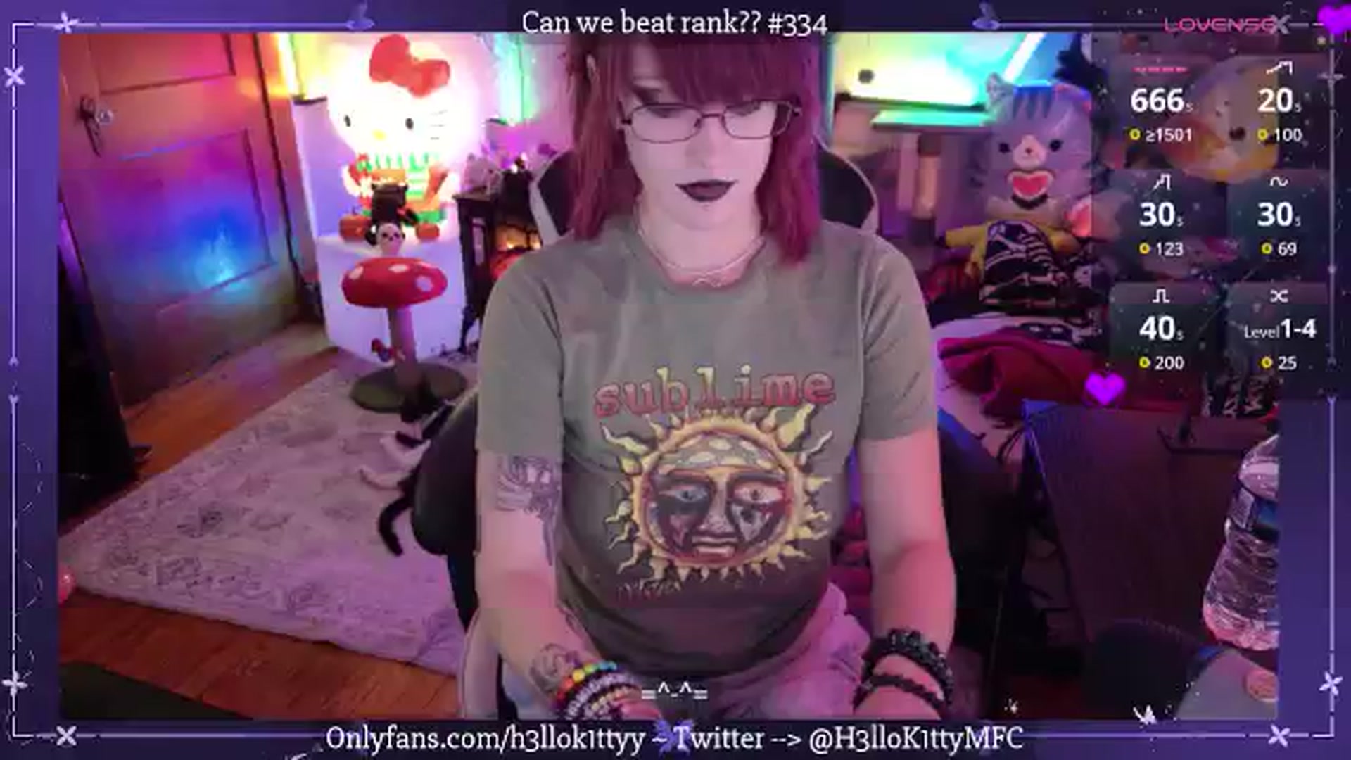 Gallery image thumbnail from H3llok1tty's myfreecams stream on, 11/24/2025, 11:05 image 19 of 20