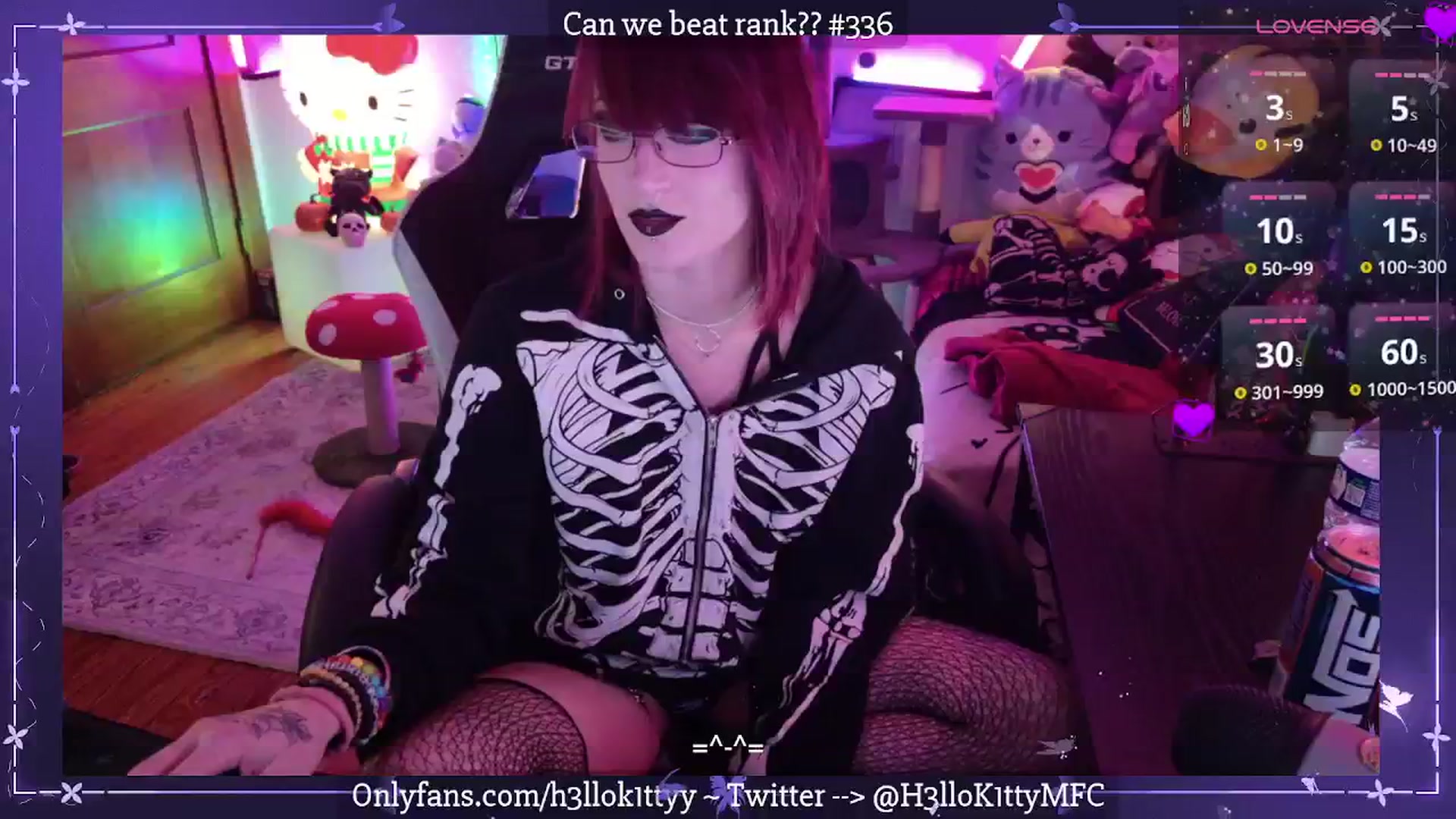Gallery image thumbnail from H3llok1tty's myfreecams stream on, 11/25/2025, 11:04 image 11 of 20