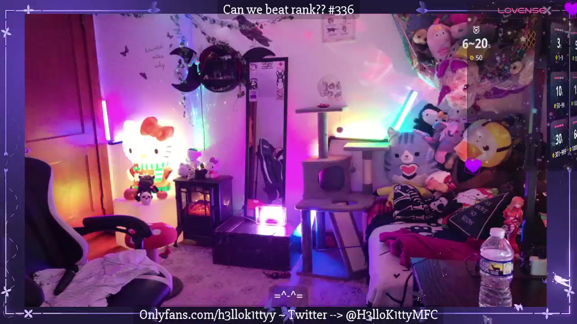Gallery image thumbnail from H3llok1tty's myfreecams stream on, 11/25/2025, 11:04 image 16 of 20