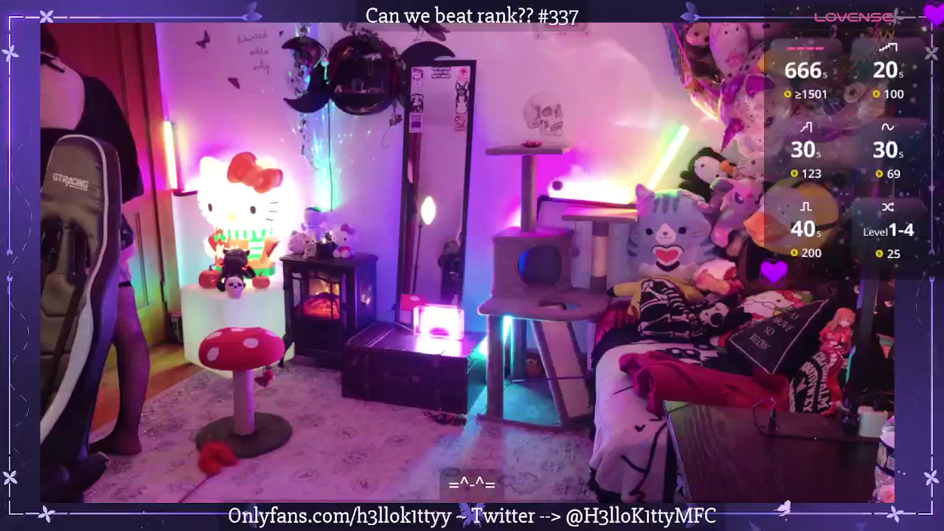 Gallery image thumbnail from H3llok1tty's myfreecams stream on, 11/25/2025, 11:04 image 4 of 20