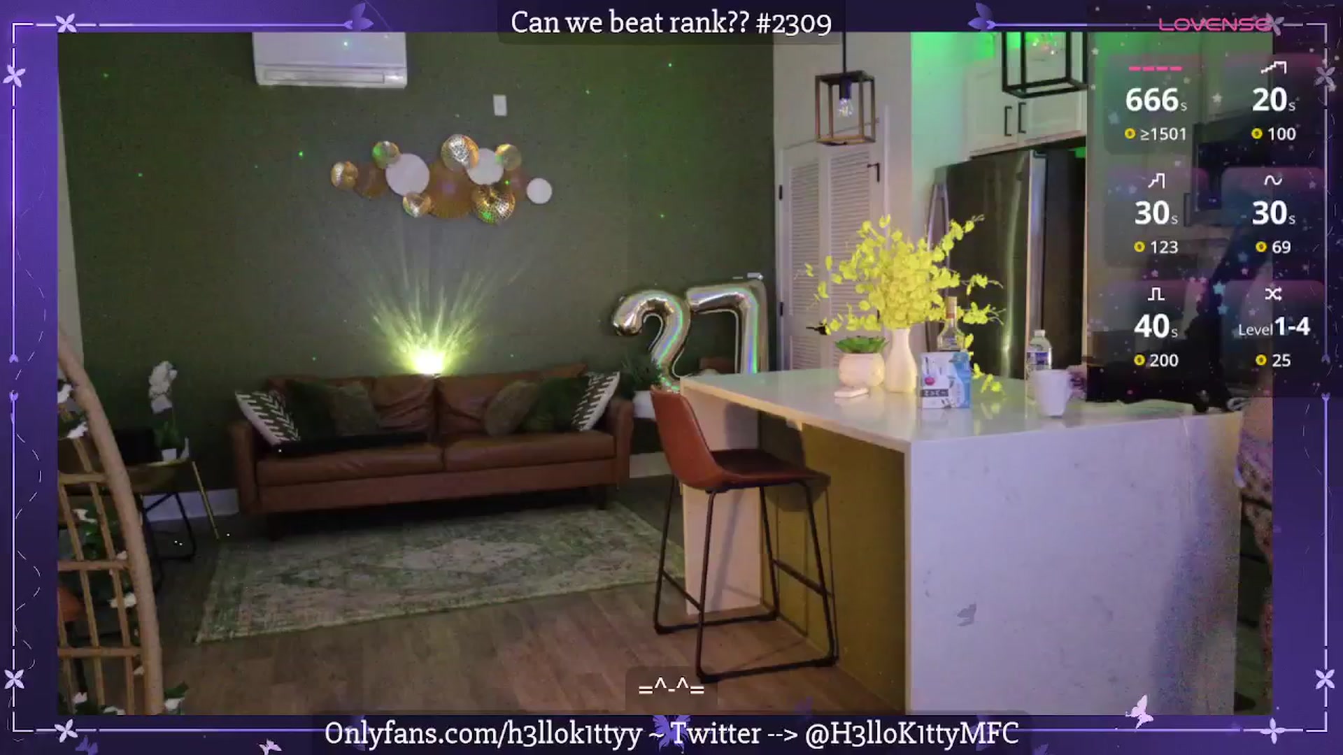 Gallery image thumbnail from H3llok1tty's myfreecams stream on, 12/02/2025, 07:07 image 8 of 20