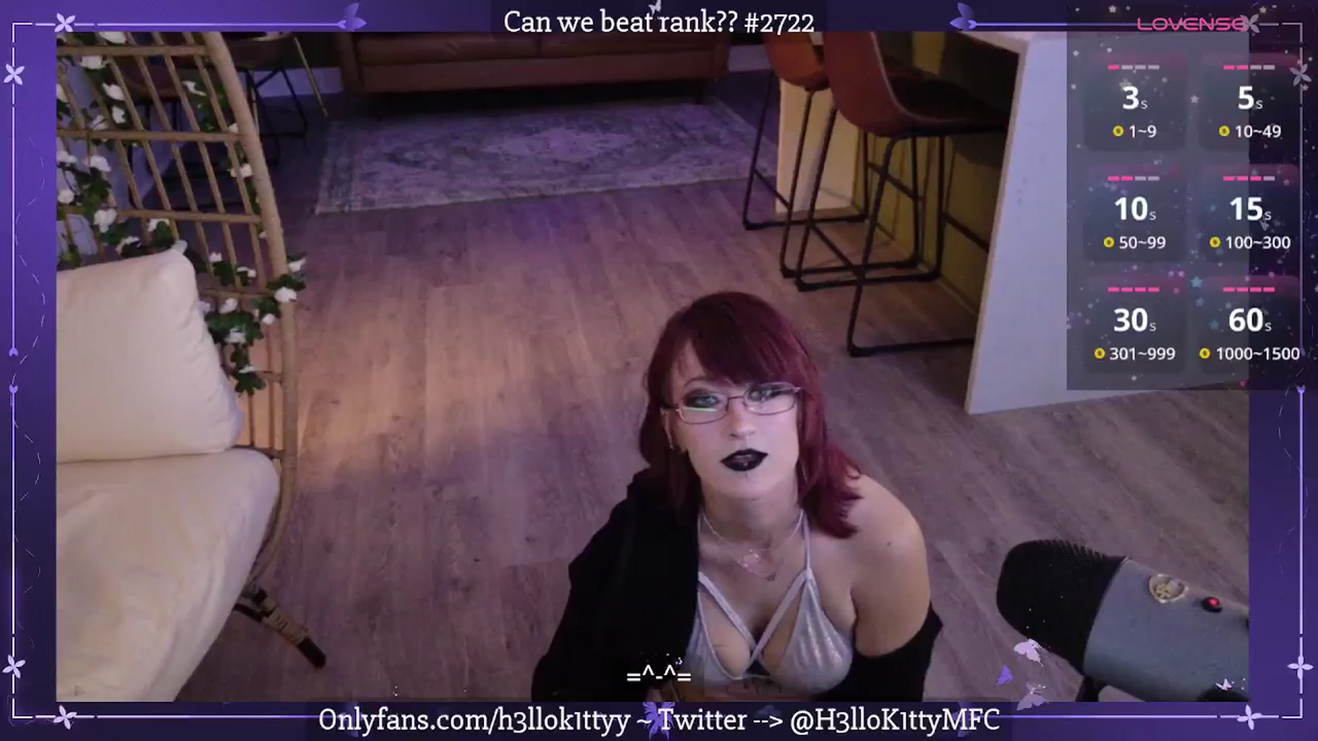 Gallery image thumbnail from H3llok1tty's myfreecams stream on, 12/02/2025, 07:07 image 2 of 20