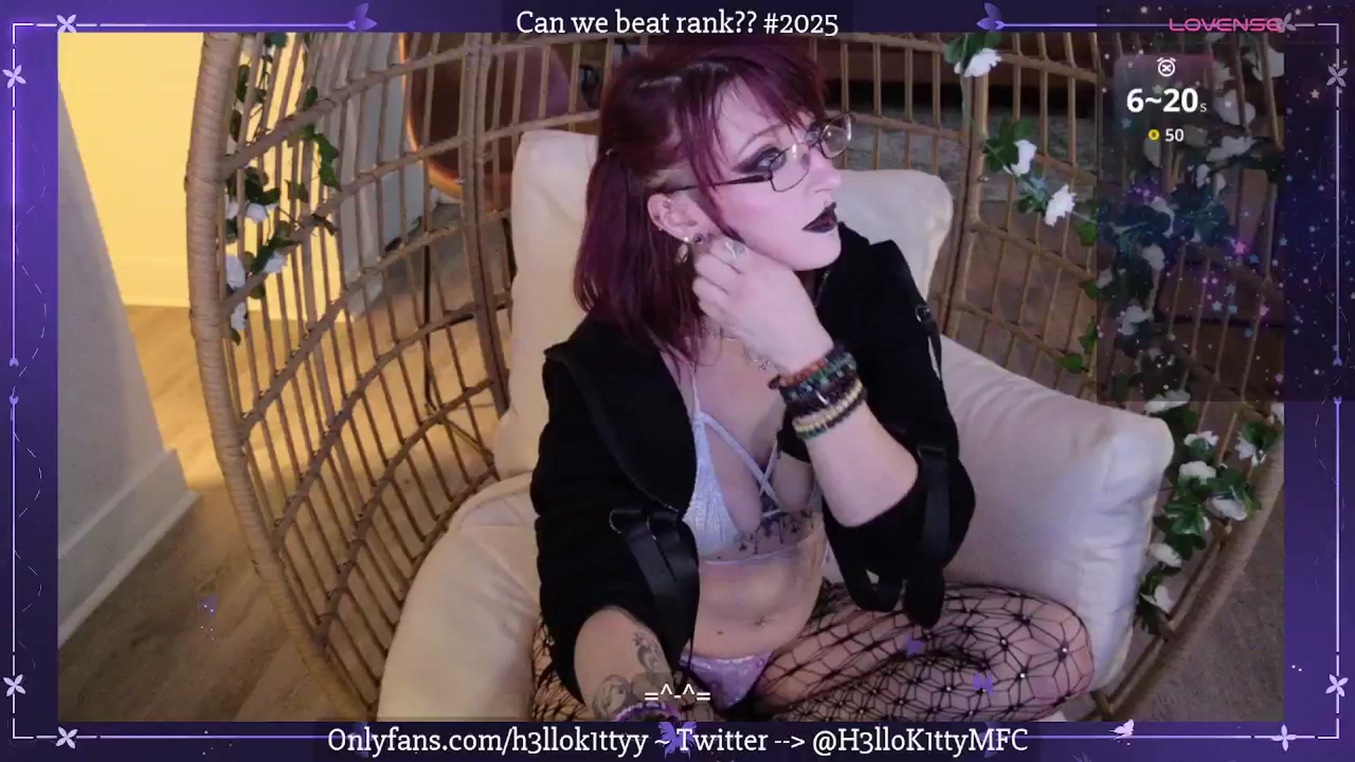 Gallery image thumbnail from H3llok1tty's myfreecams stream on, 12/02/2025, 07:07 image 17 of 20