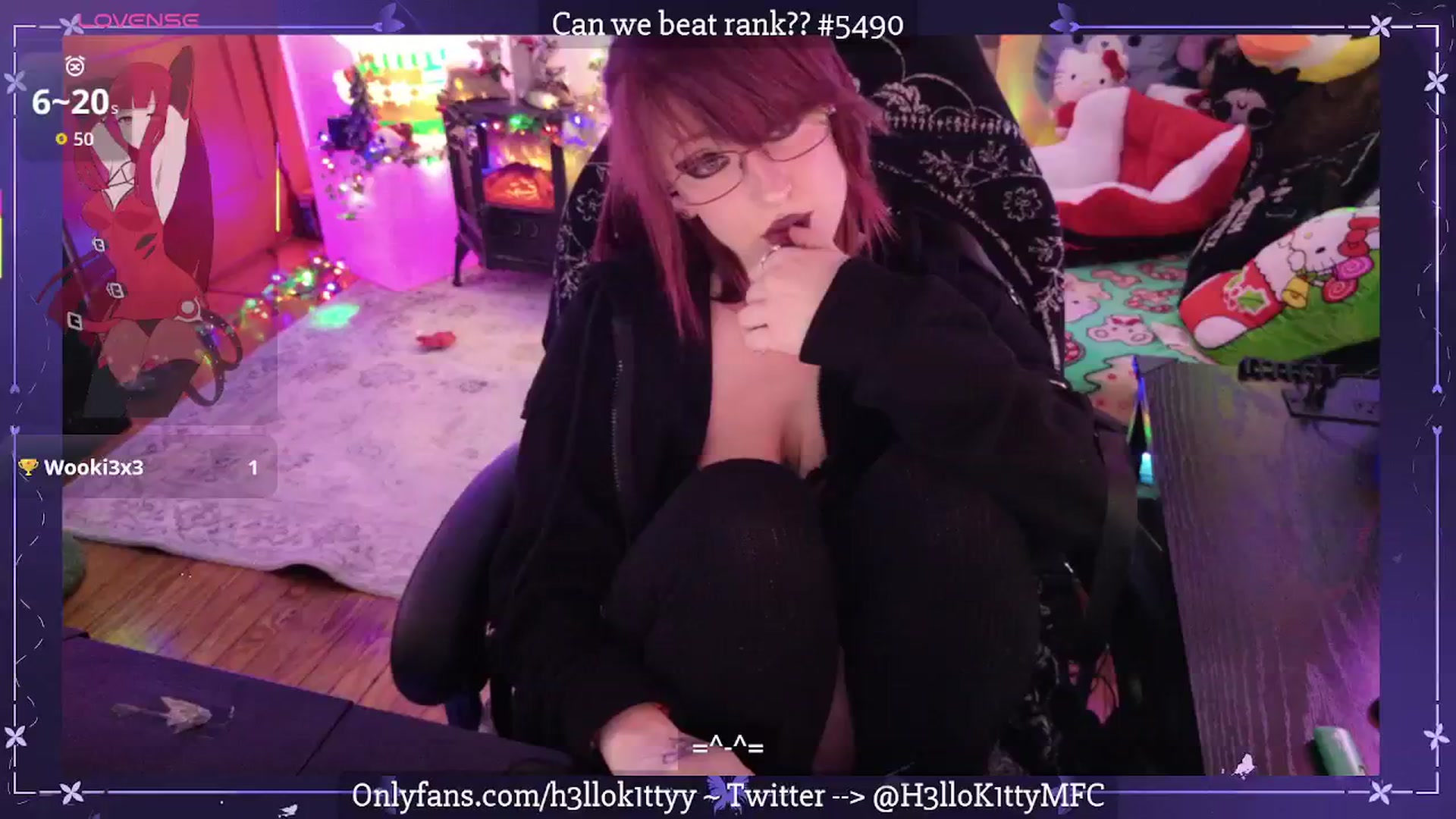 Gallery image thumbnail from H3llok1tty's myfreecams stream on, 12/05/2025, 11:02 image 11 of 20