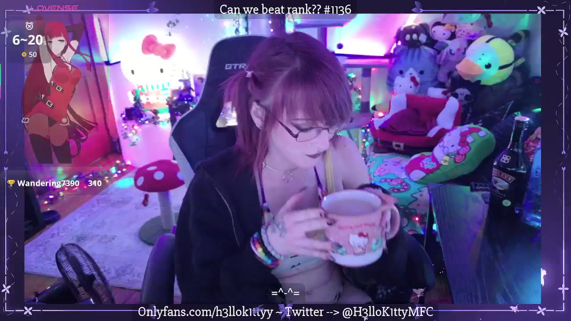 Gallery image thumbnail from H3llok1tty's myfreecams stream on, 12/08/2025, 08:43 image 3 of 20
