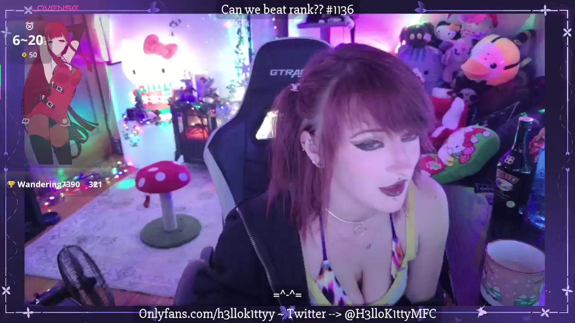 Gallery image thumbnail from H3llok1tty's myfreecams stream on, 12/08/2025, 08:43 image 5 of 20