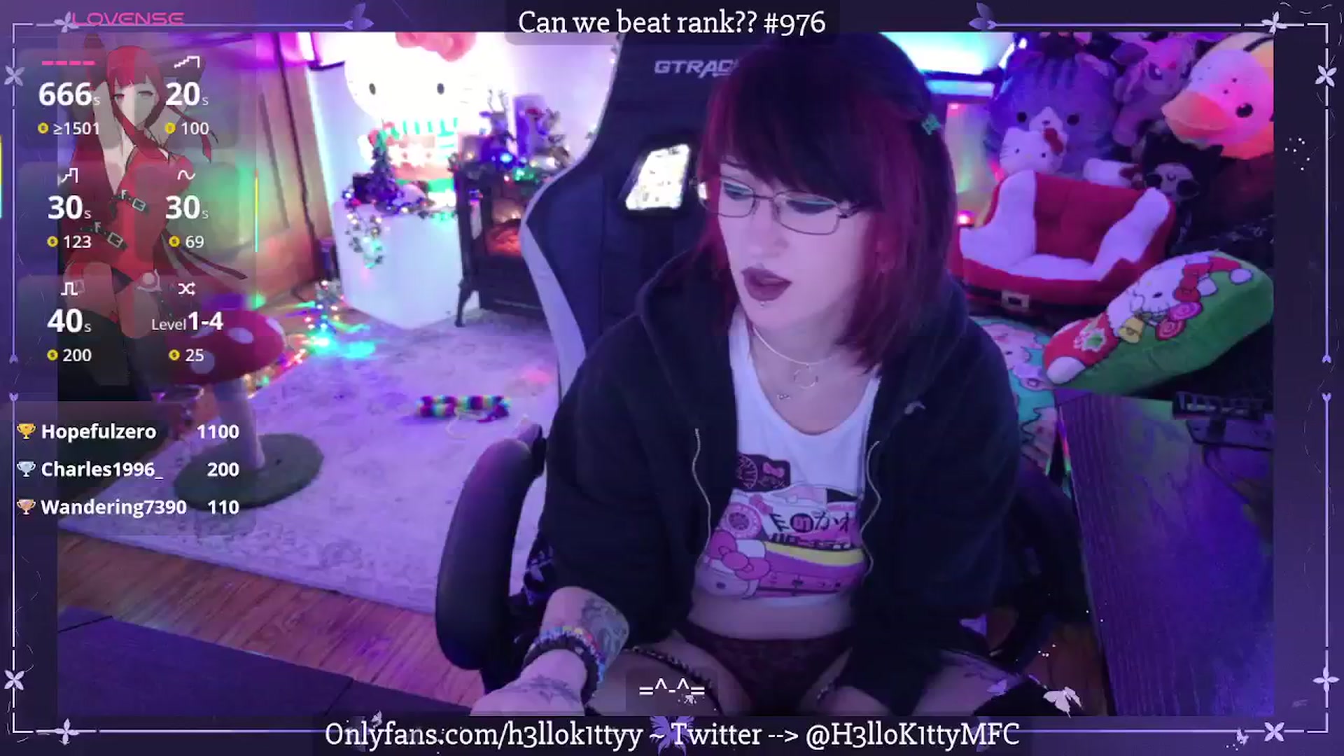 Gallery image thumbnail from H3llok1tty's myfreecams stream on, 12/12/2025, 11:10 image 17 of 20