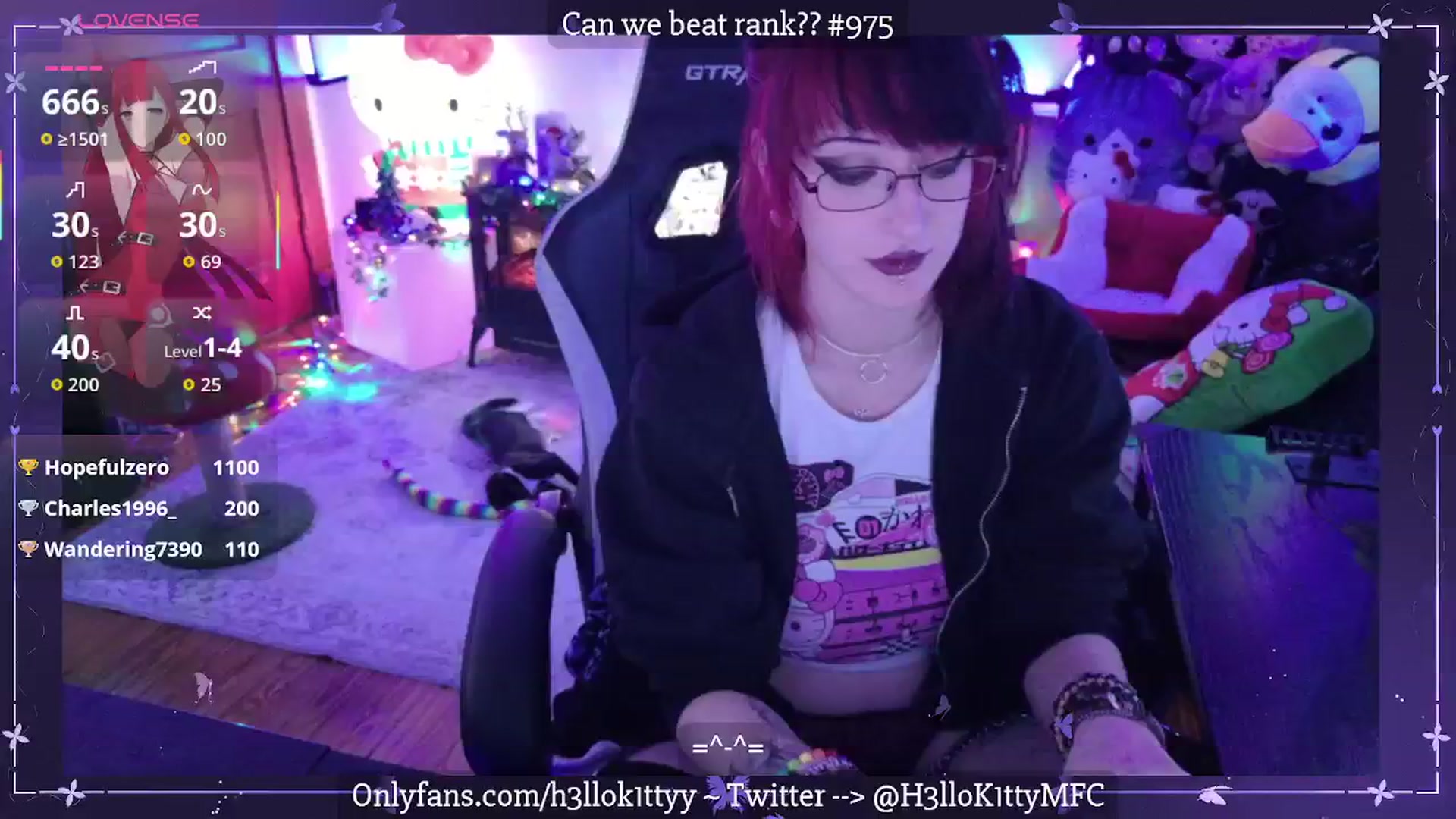 Gallery image thumbnail from H3llok1tty's myfreecams stream on, 12/12/2025, 11:10 image 15 of 20