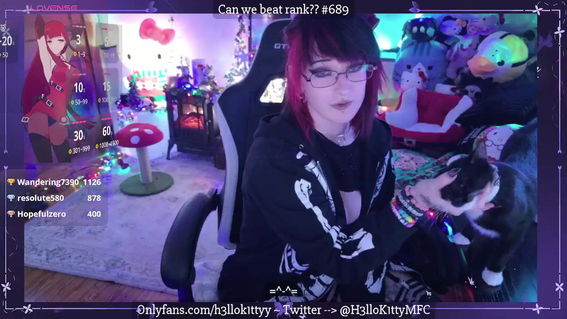 Gallery image thumbnail from H3llok1tty's myfreecams stream on, 12/14/2025, 11:12 image 15 of 20