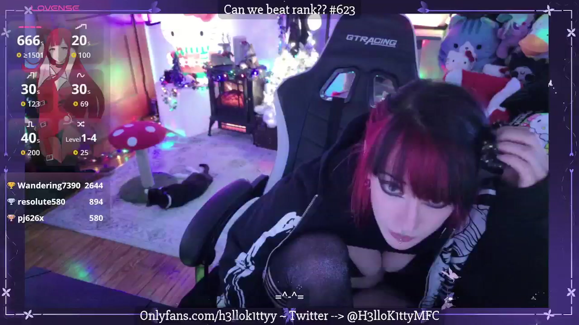 Gallery image thumbnail from H3llok1tty's myfreecams stream on, 12/14/2025, 13:20 image 13 of 20