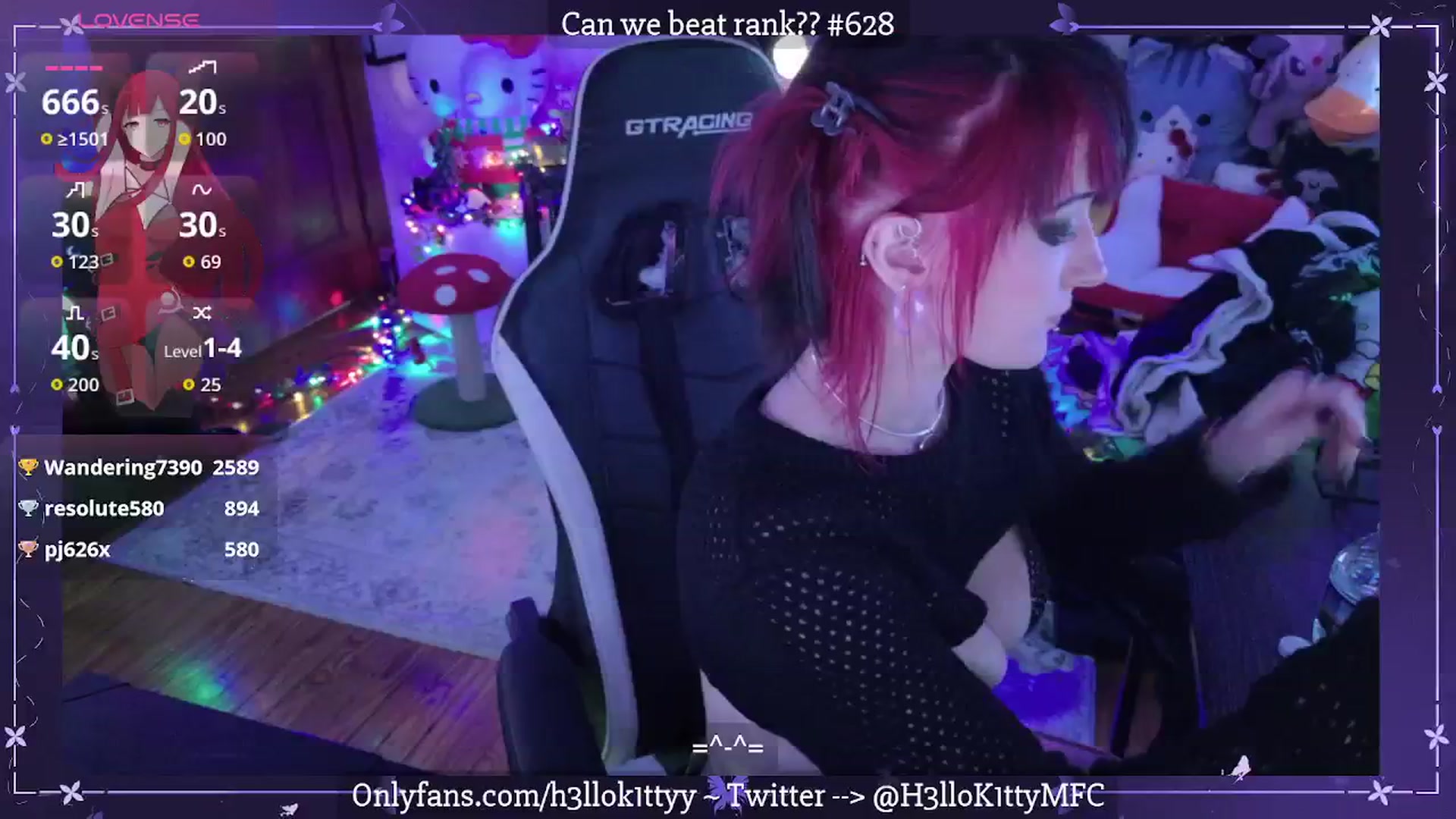 Gallery image thumbnail from H3llok1tty's myfreecams stream on, 12/14/2025, 13:20 image 7 of 20