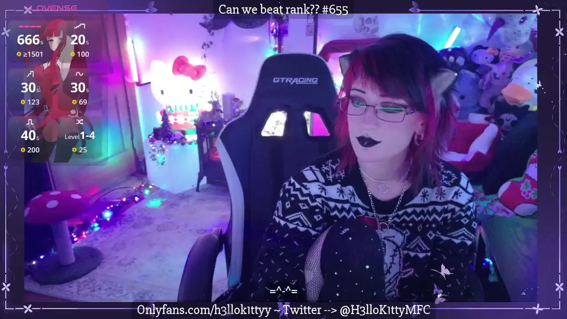 Gallery image thumbnail from H3llok1tty's myfreecams stream on, 12/18/2025, 09:06 image 7 of 20