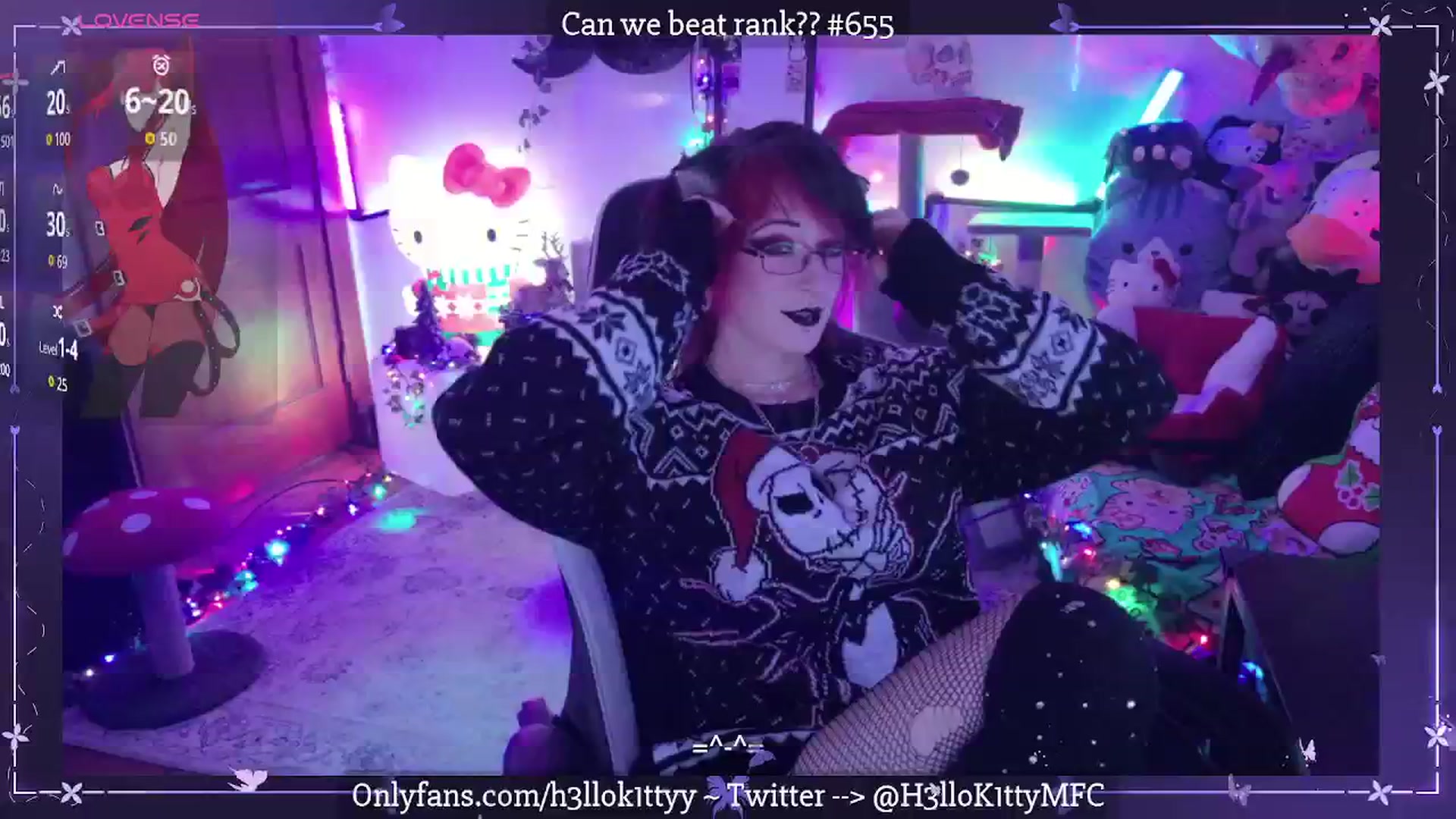 Gallery image thumbnail from H3llok1tty's myfreecams stream on, 12/18/2025, 09:06 image 11 of 20