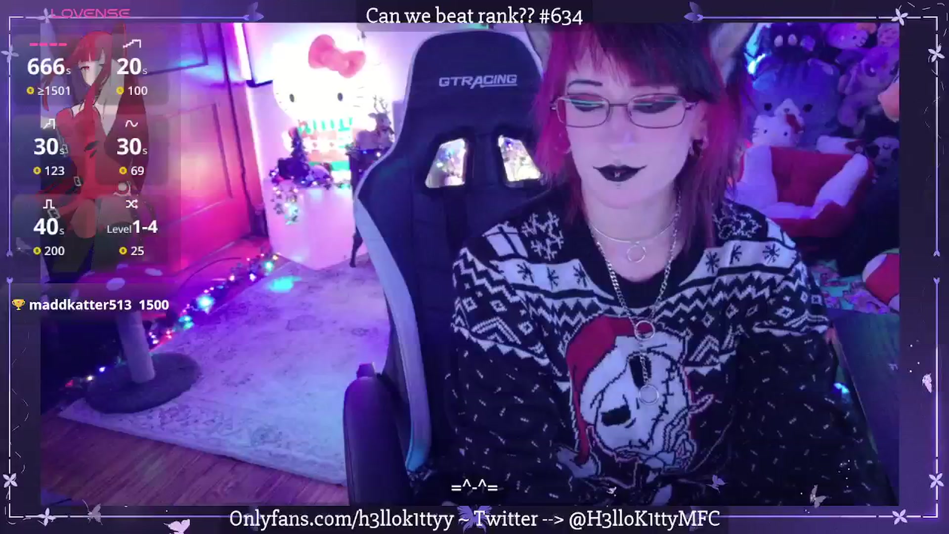 Gallery image thumbnail from H3llok1tty's myfreecams stream on, 12/18/2025, 09:06 image 18 of 20