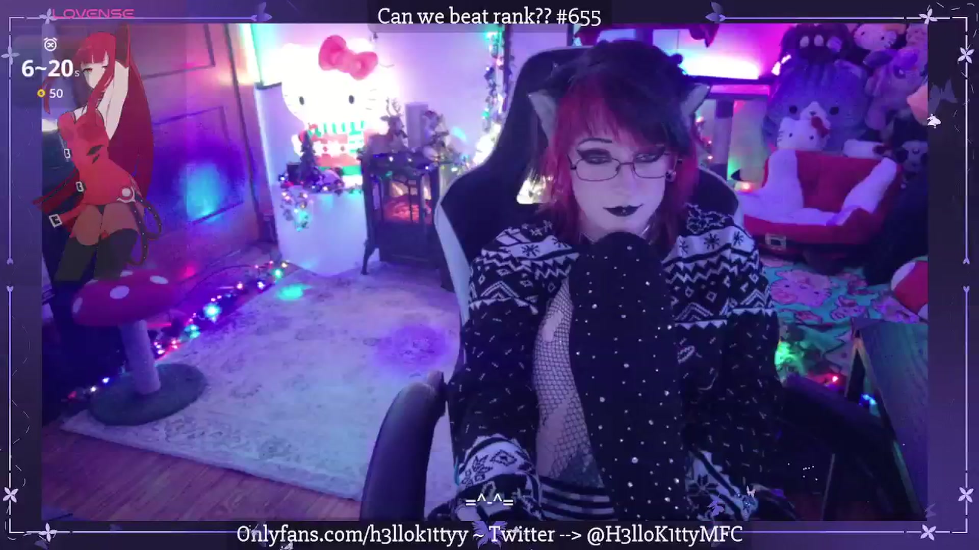 Gallery image thumbnail from H3llok1tty's myfreecams stream on, 12/18/2025, 09:06 image 13 of 20