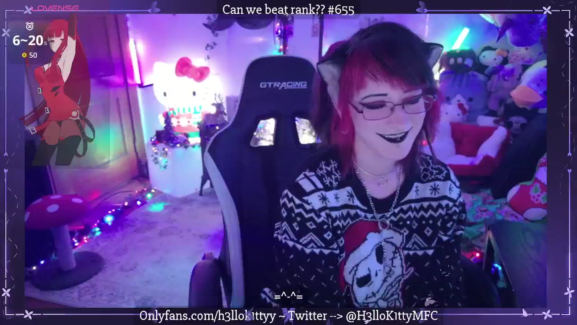 Gallery image thumbnail from H3llok1tty's myfreecams stream on, 12/18/2025, 09:06 image 4 of 20