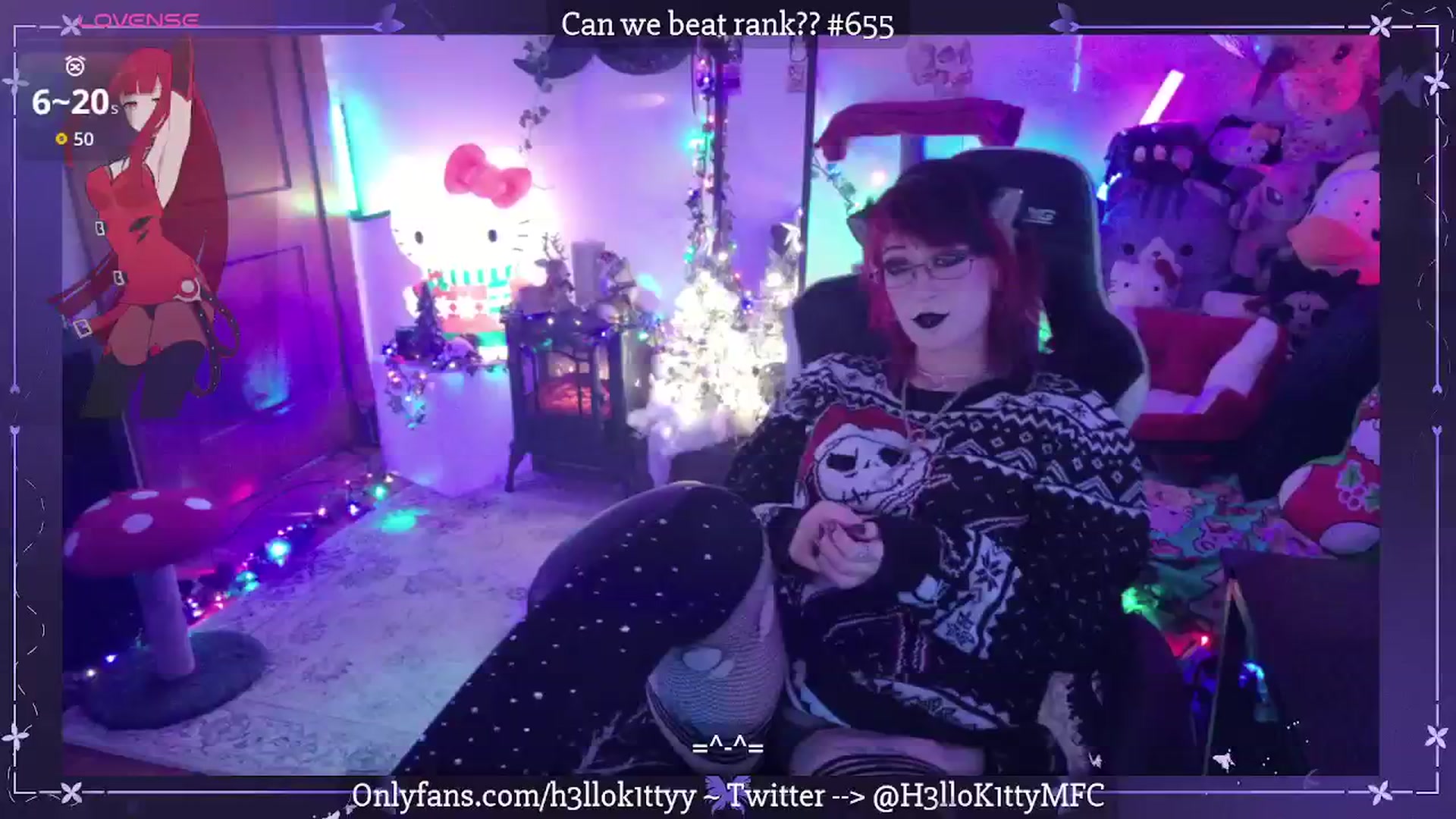 Gallery image thumbnail from H3llok1tty's myfreecams stream on, 12/18/2025, 09:06 image 6 of 20