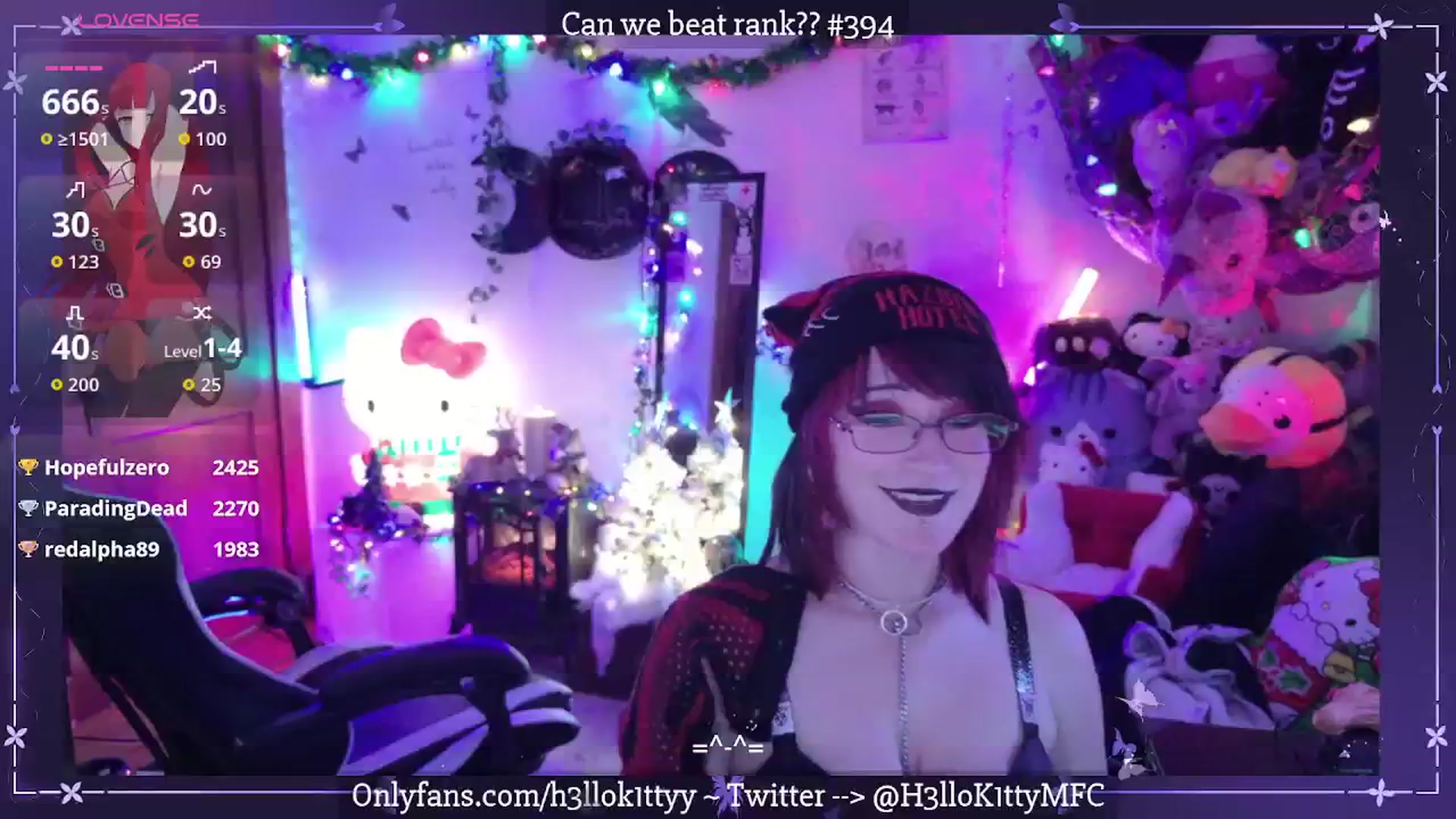 Gallery image thumbnail from H3llok1tty's myfreecams stream on, 12/19/2025, 12:52 image 12 of 20