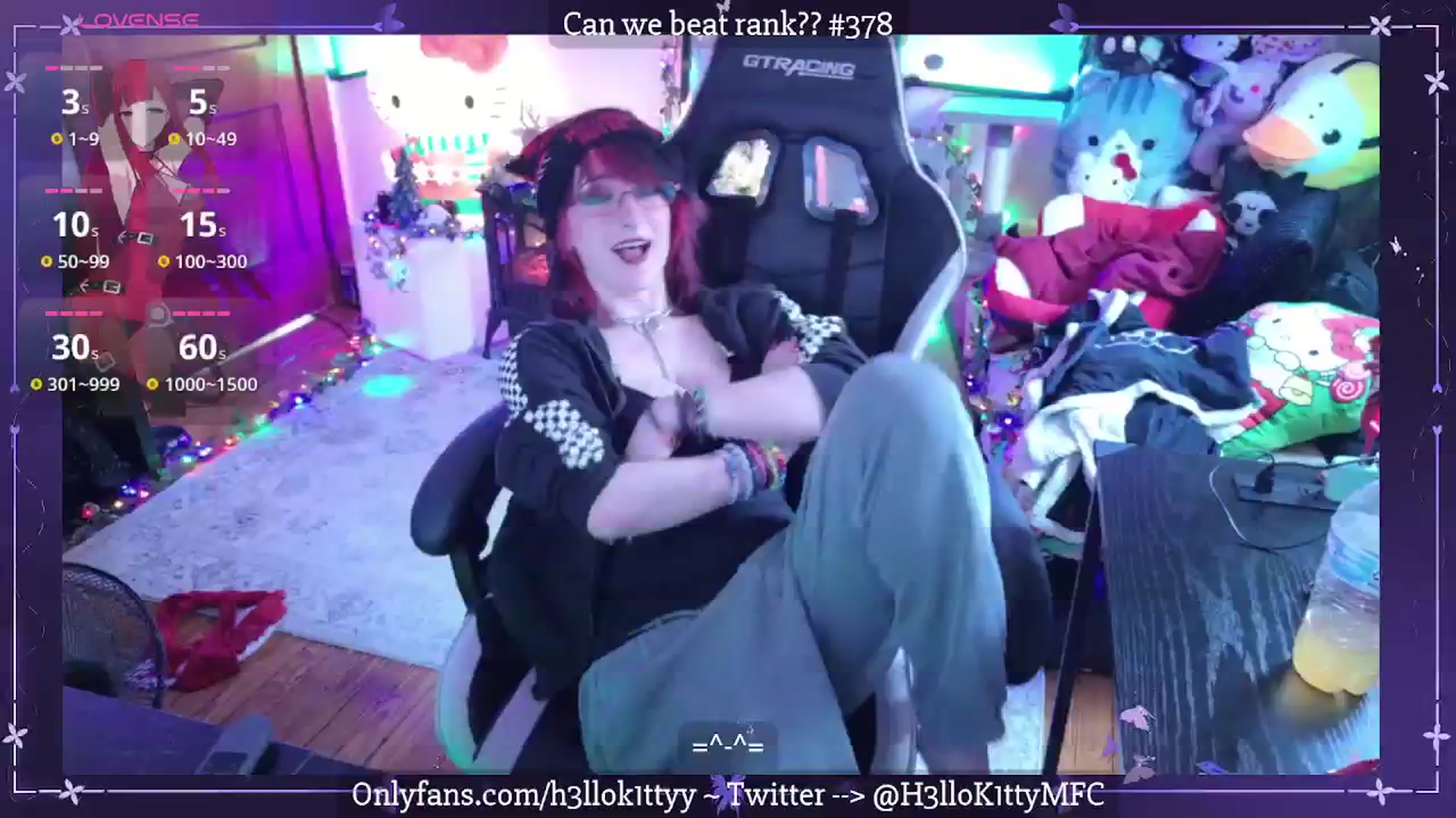 Gallery image thumbnail from H3llok1tty's myfreecams stream on, 12/21/2025, 14:45 image 5 of 20