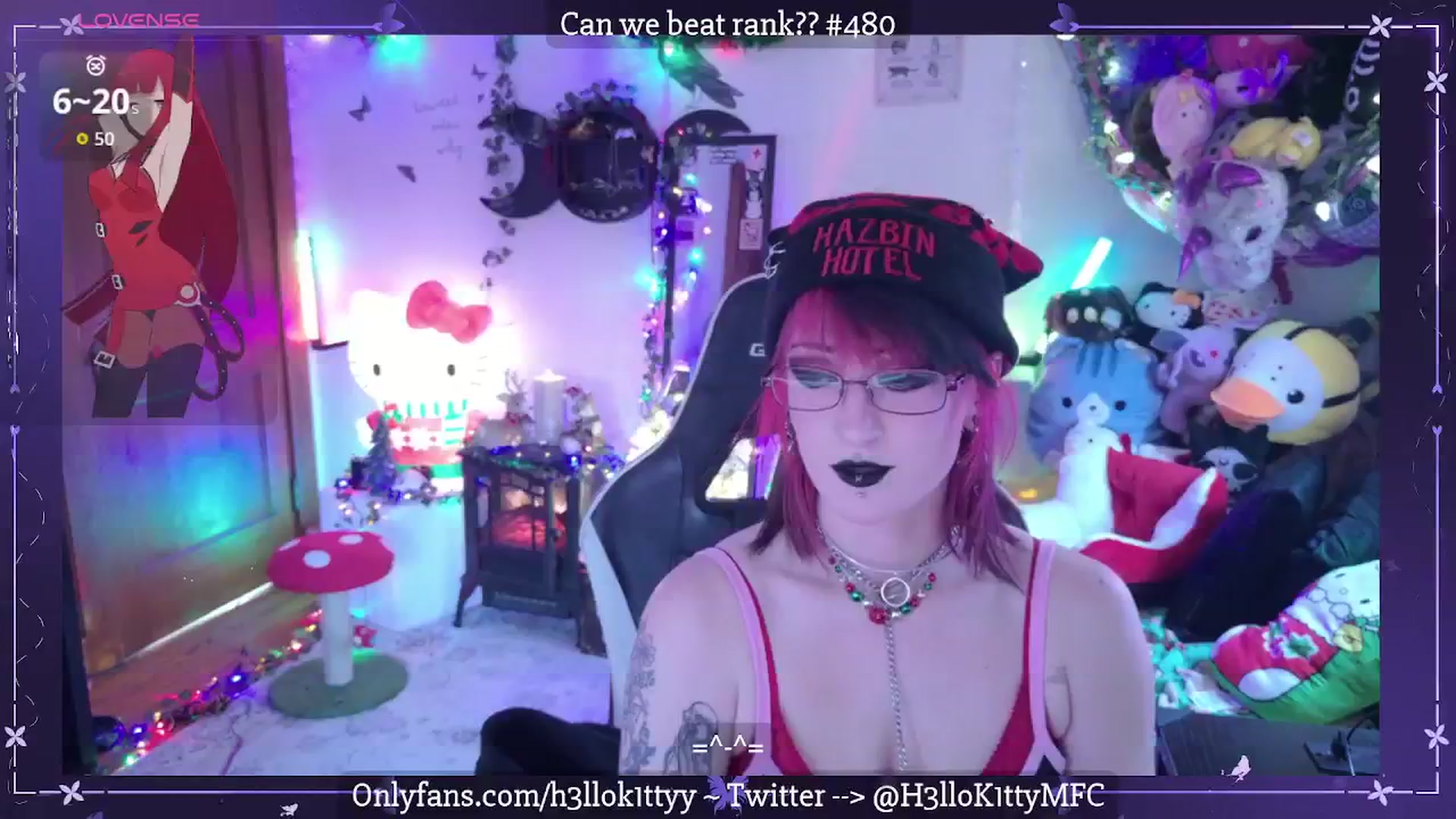 Gallery image thumbnail from H3llok1tty's myfreecams stream on, 12/25/2025, 17:06 image 2 of 20