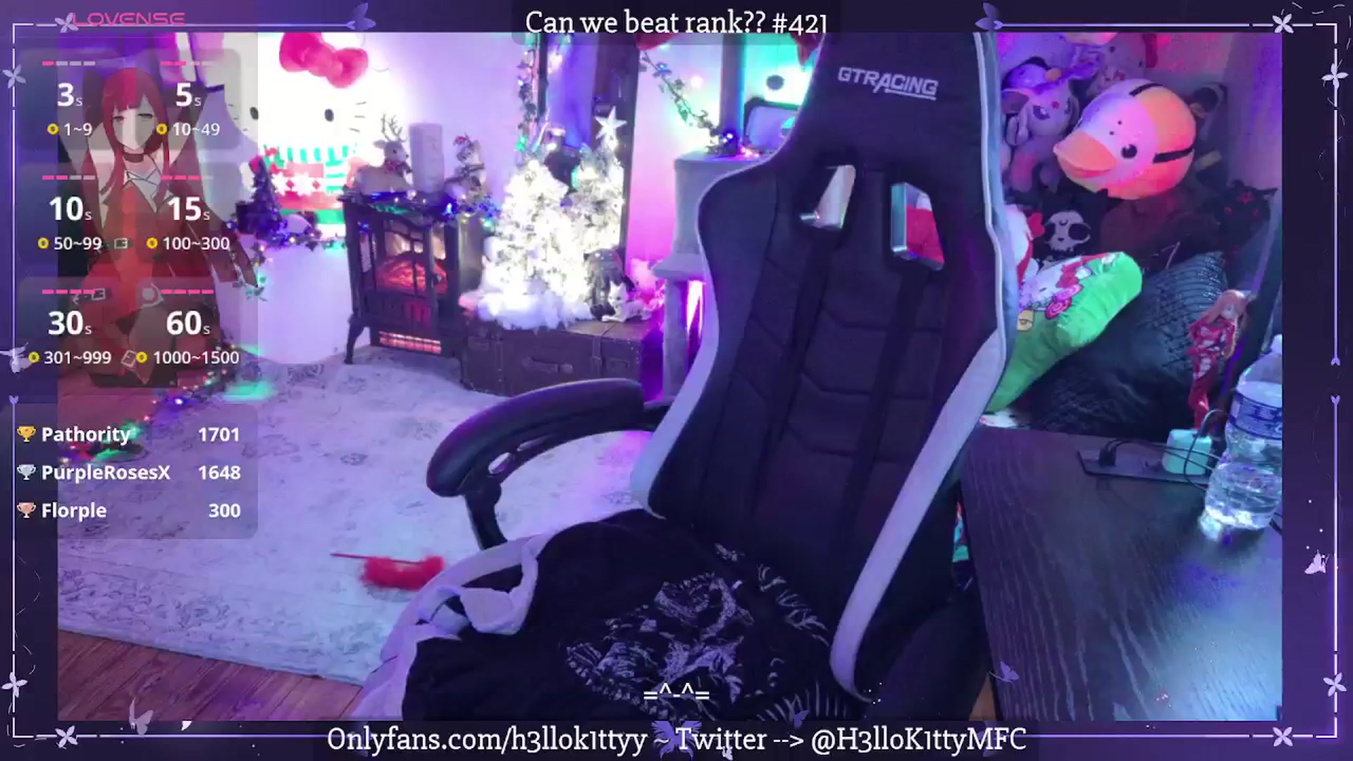 Gallery image thumbnail from H3llok1tty's myfreecams stream on, 12/27/2025, 22:06 image 13 of 20